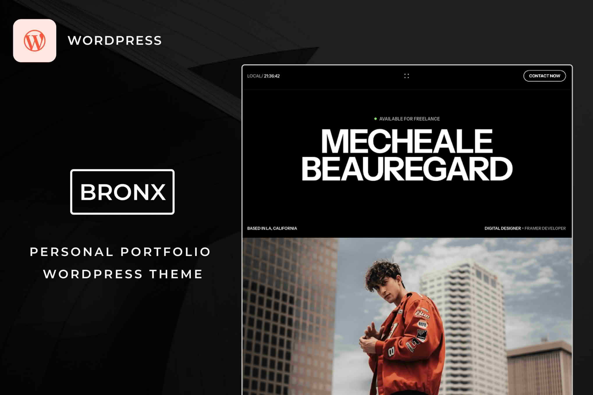 Download Bronx | Portfolio WordPress Theme GPL WordPress Plugin