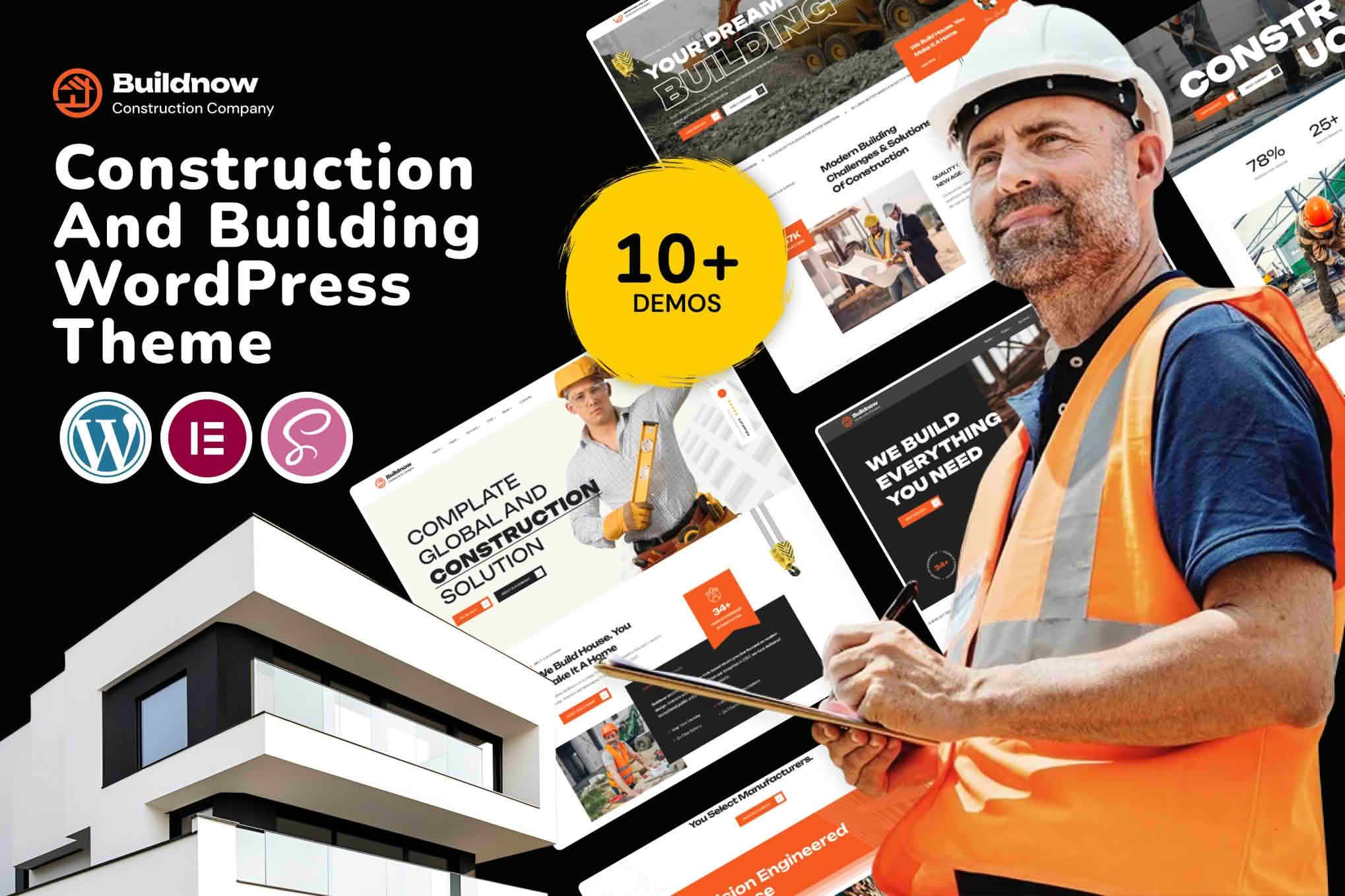 Buildnow - Construction & Building WordPress Theme