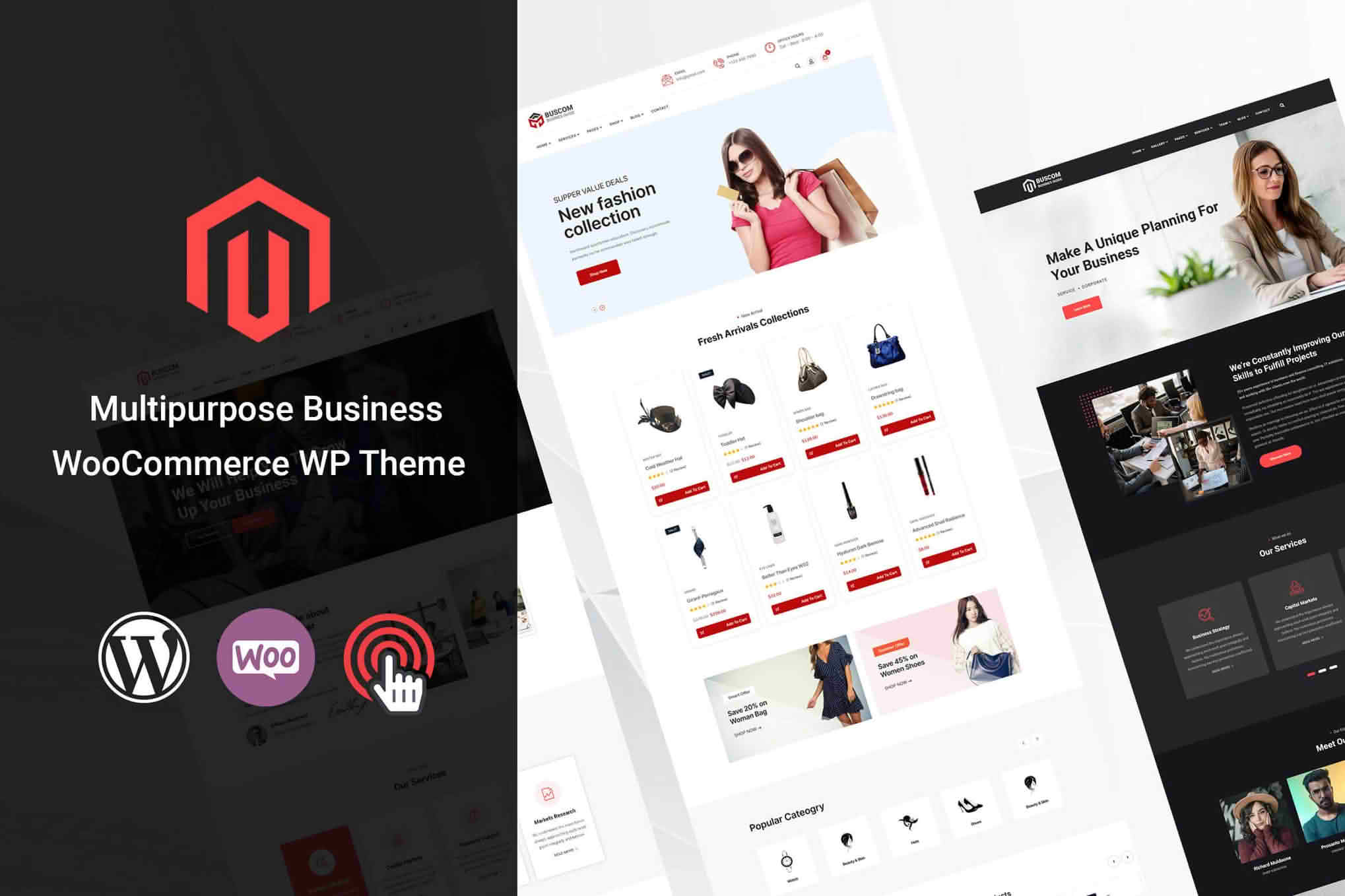 Buscom - Business Consulting WordPress