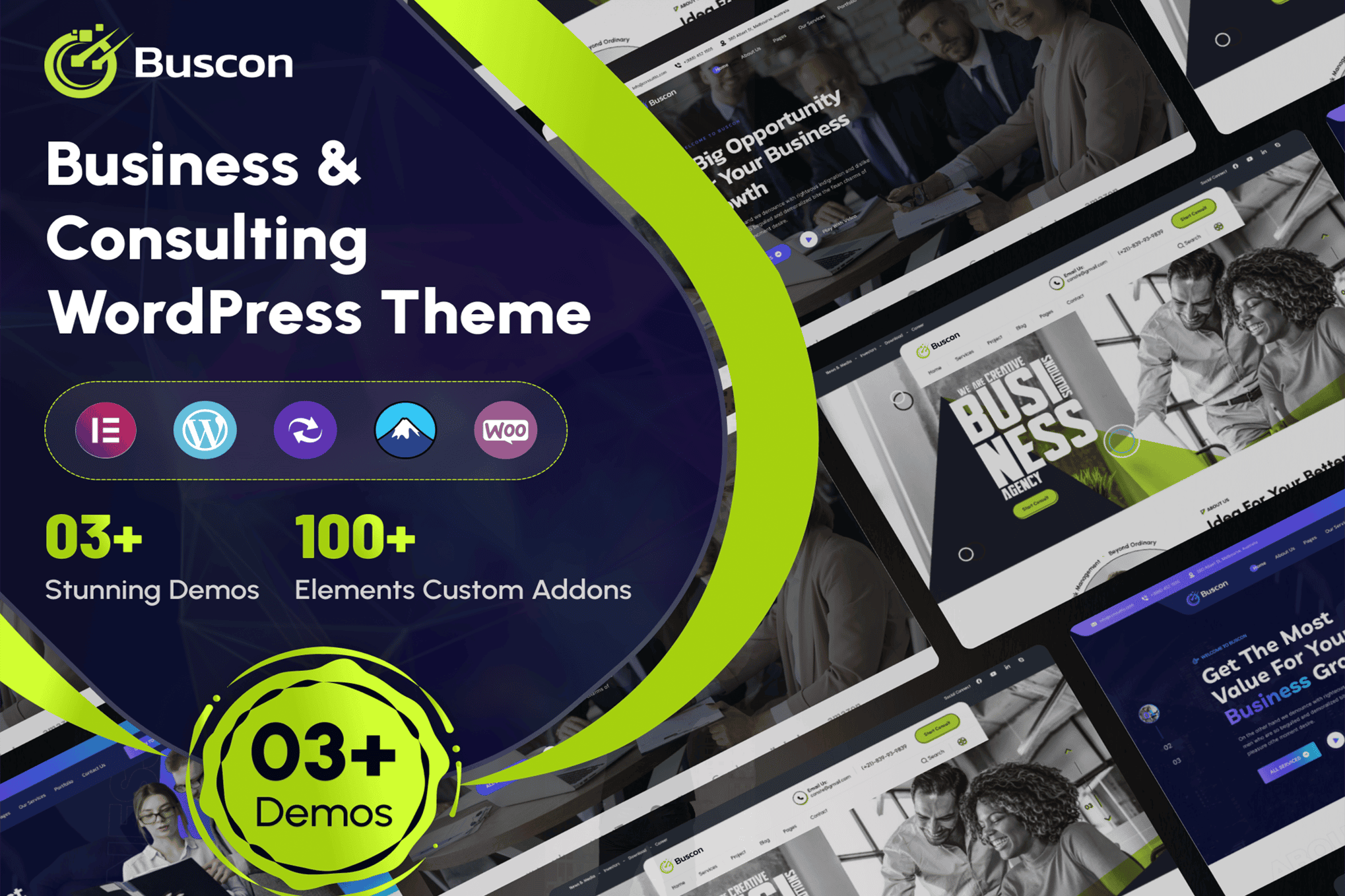 Download Buscon - Business Consulting WordPress Theme GPL WordPress Plugin
