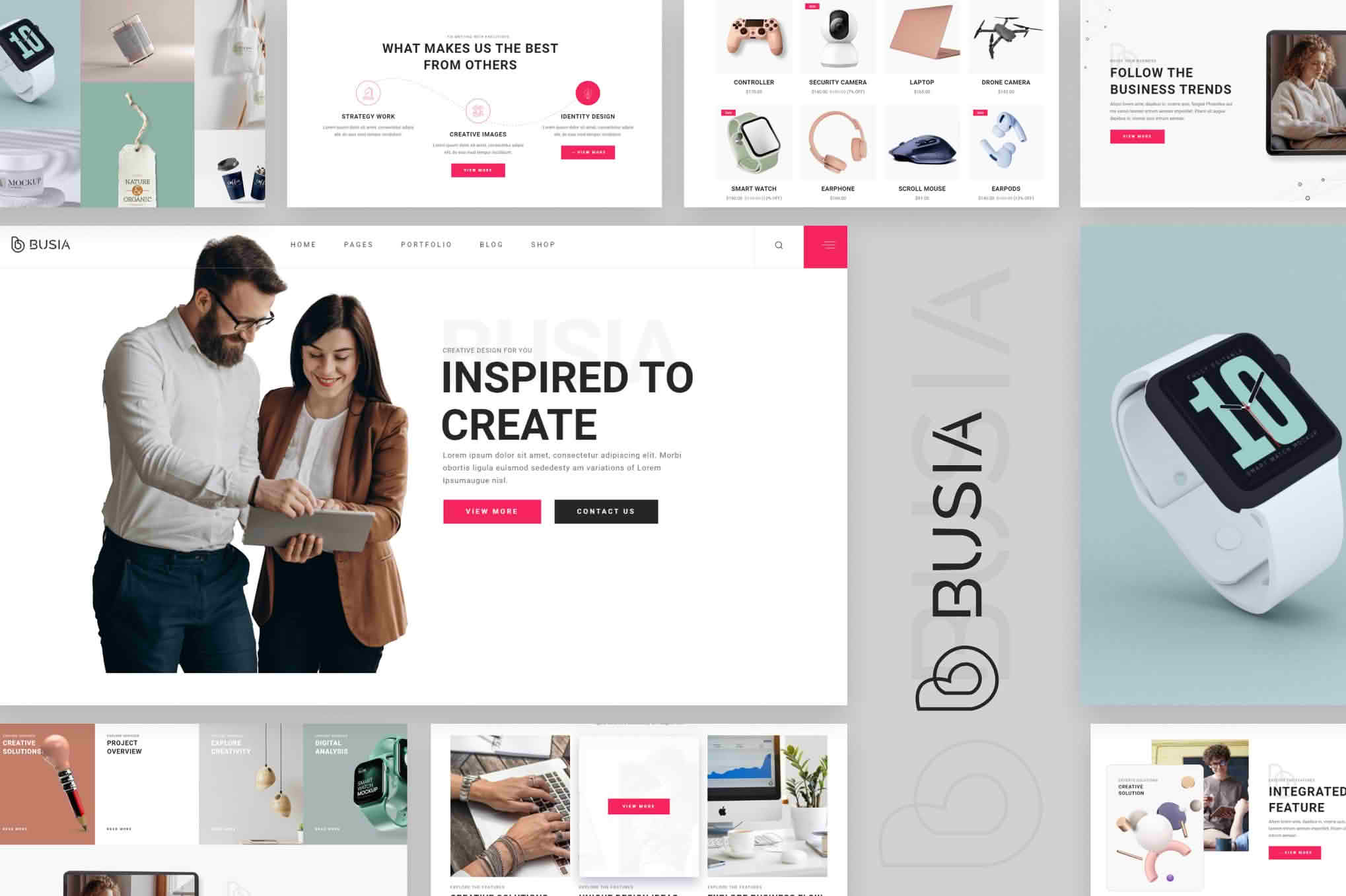 Download Busia - Creative Agency Theme GPL WordPress Plugin