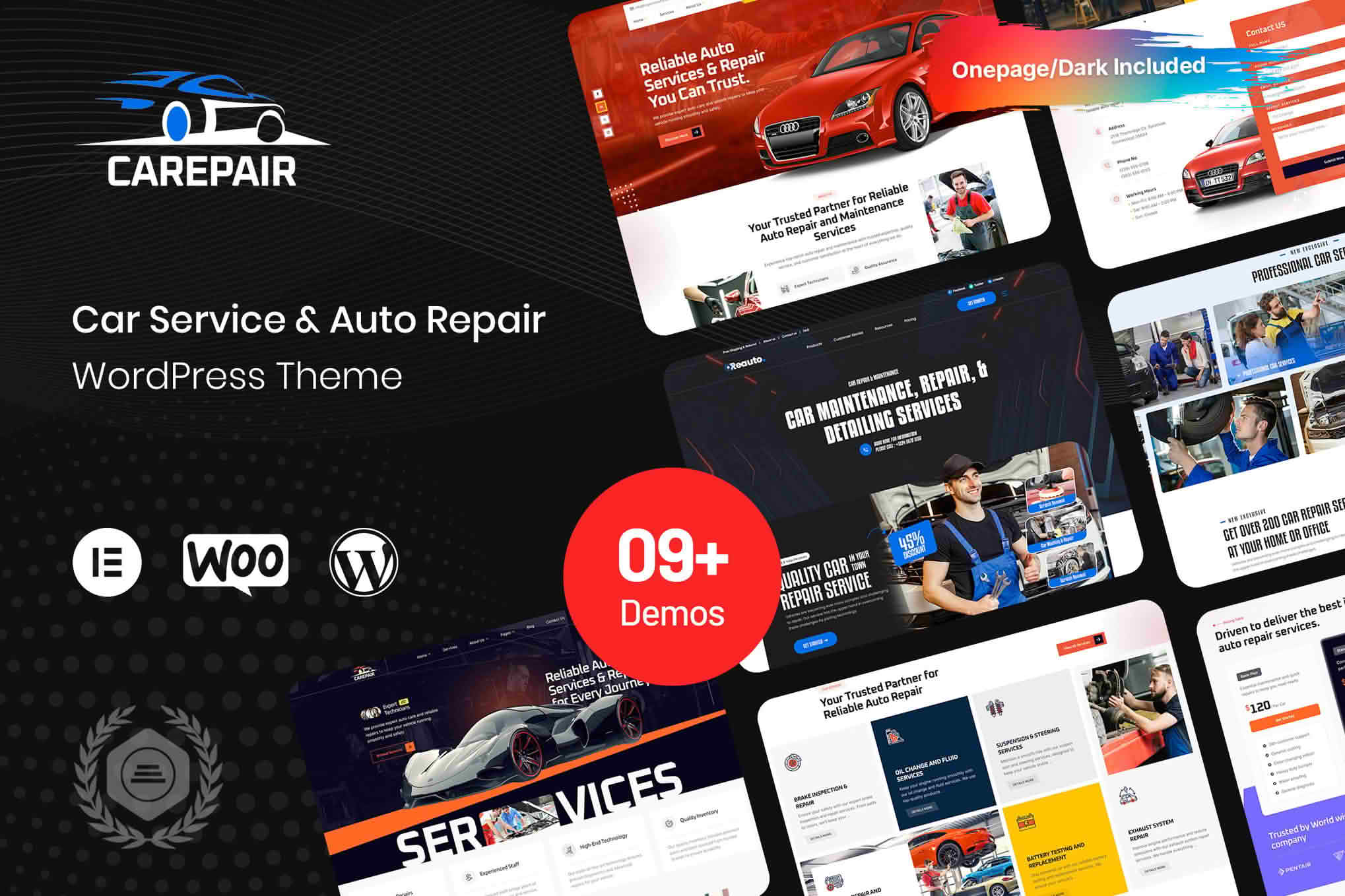Download Carepair - Car Service & Auto Repair WordPress Theme GPL WordPress Plugin