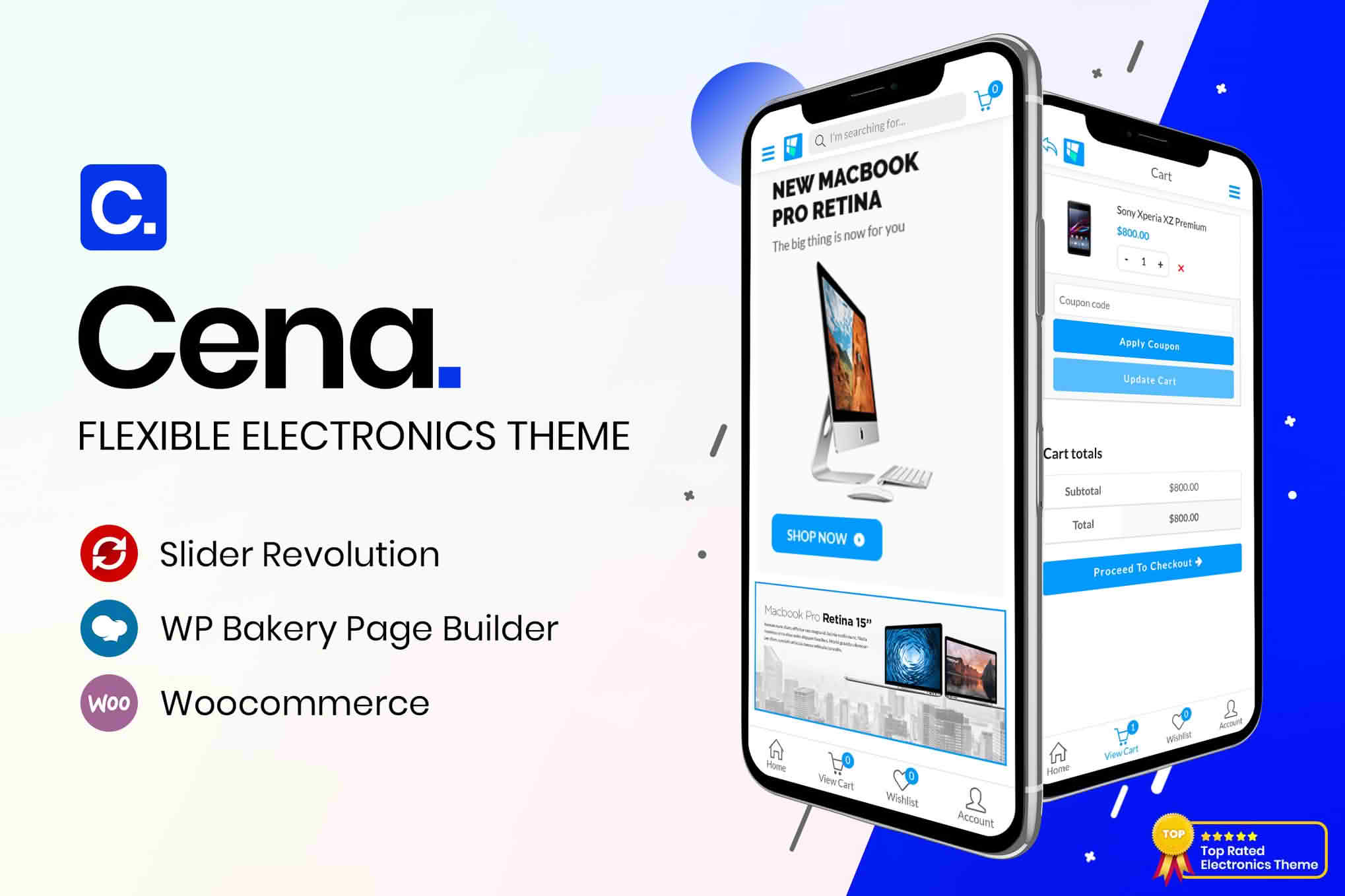 Download Cena Store - Multipurpose WooCommerce Theme GPL WordPress Plugin