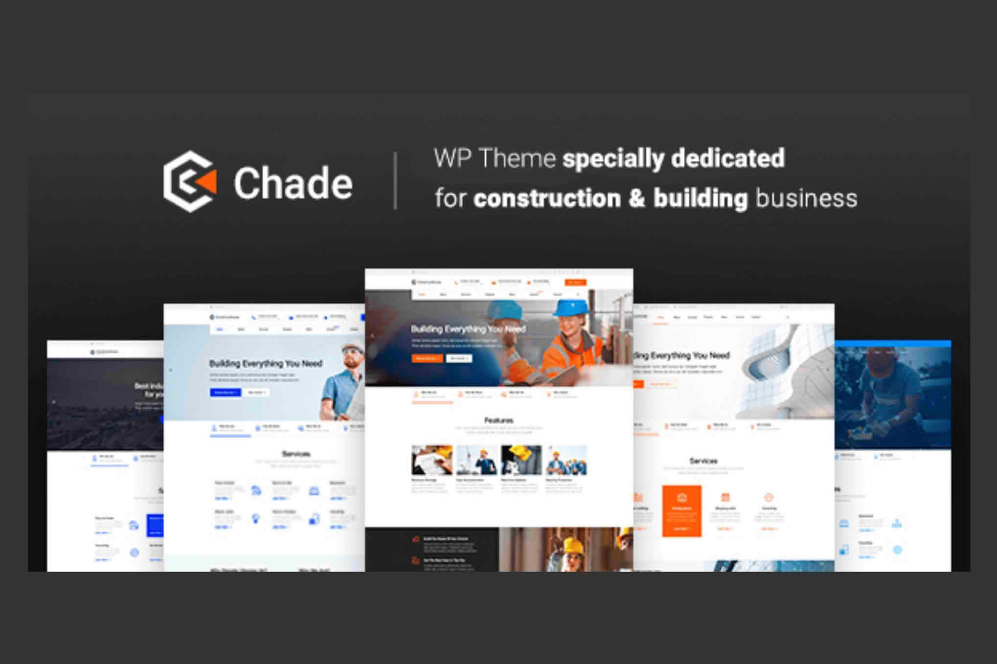 Download Chade - Construction GPL WordPress Plugin