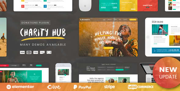 Download Charity Foundation - Charity Hub WP Theme GPL WordPress Plugin