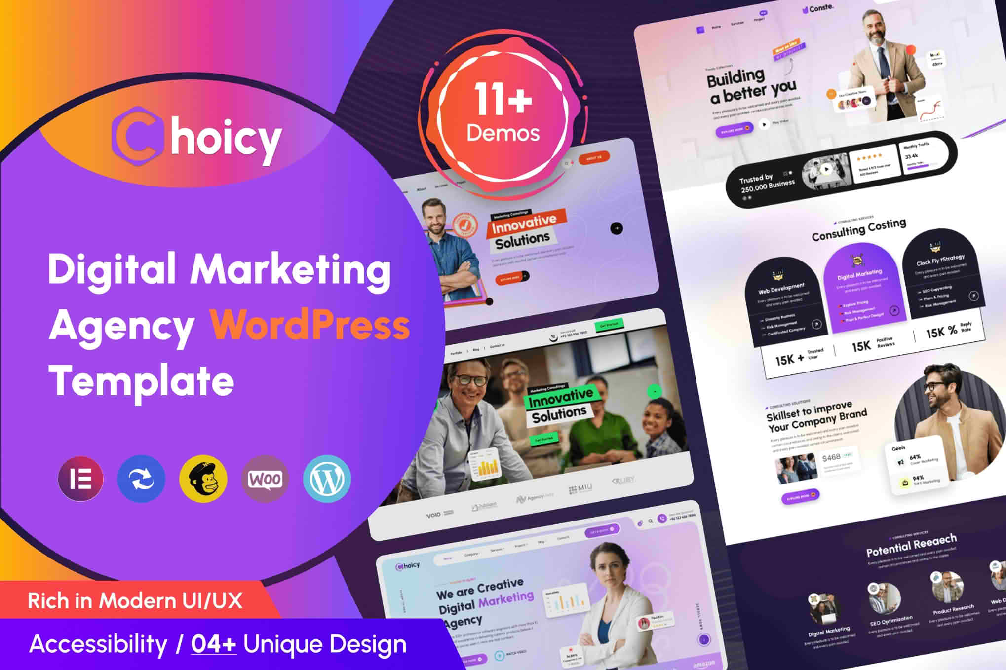 Choicy - Digital Marketing Agency WordPress