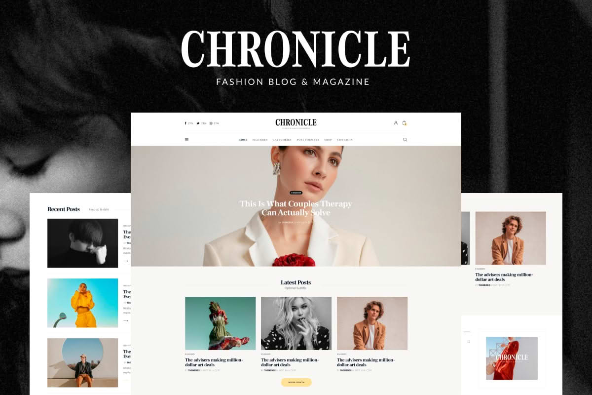 Download Chronicle - Magazine & Blog WordPress Theme GPL WordPress Plugin