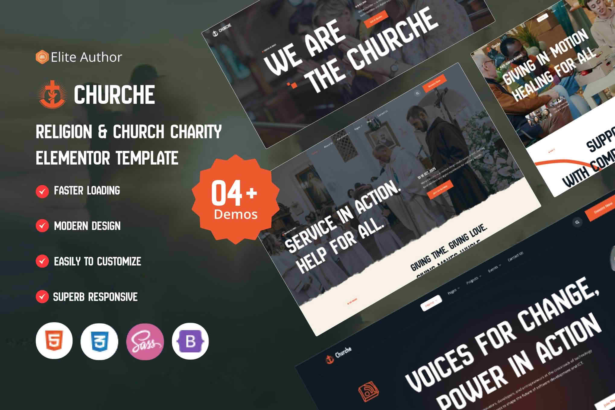 Churche – Religion & Church WordPress Theme