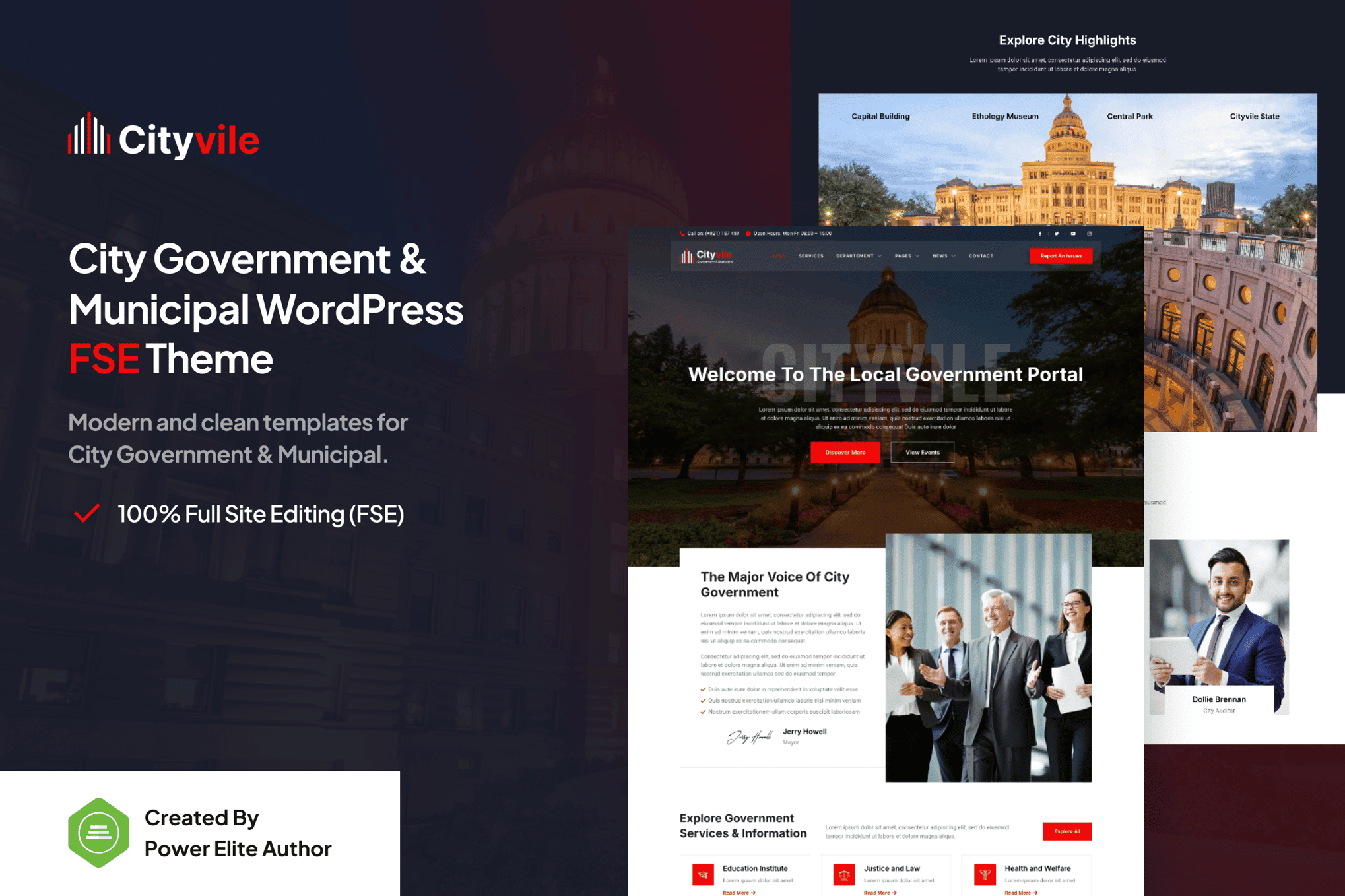 Download Cityvile – City Government & Municipal FSE WordPress Theme GPL WordPress Plugin
