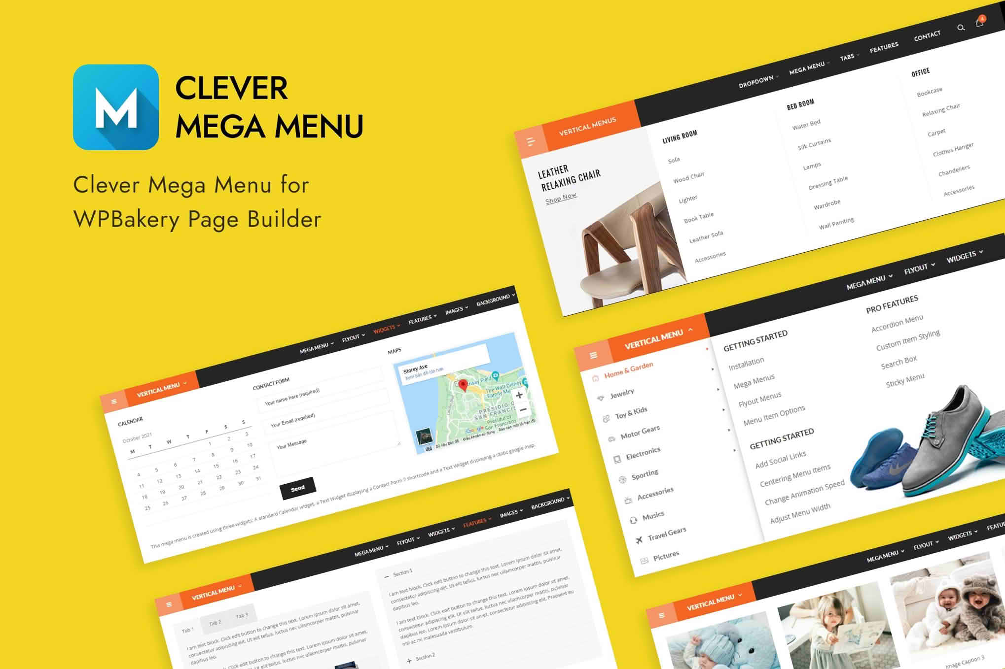 Download Clever MegaMenu for WPBakery Page Builder