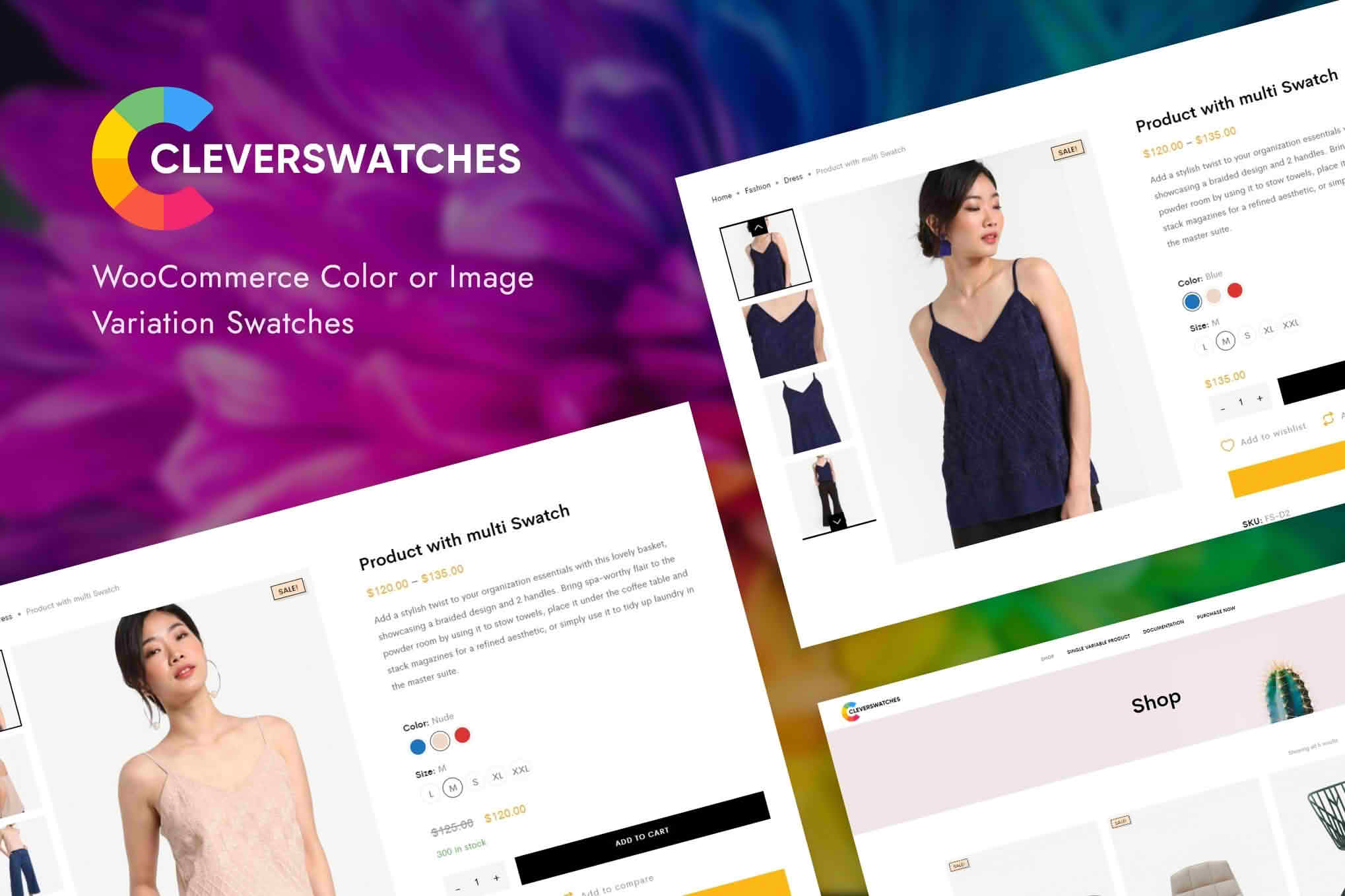 Download CleverSwatches - WooCommerce Variation Swatches