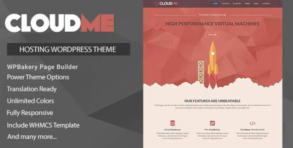 Download Cloudme Host - WordPress Hosting Theme GPL WordPress Plugin