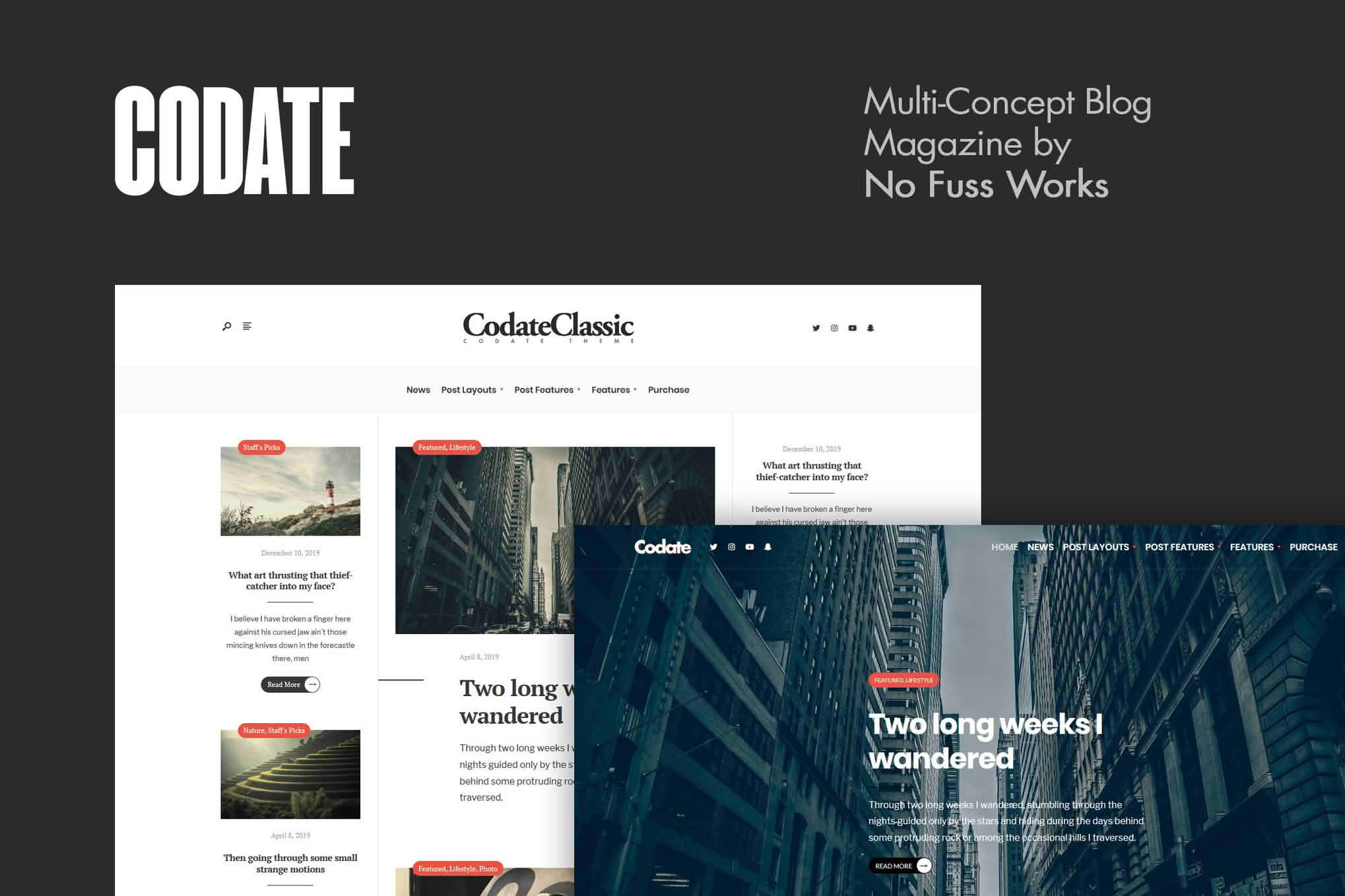 Download Codate - Modern Magazine and Blog WordPress Theme GPL WordPress Plugin