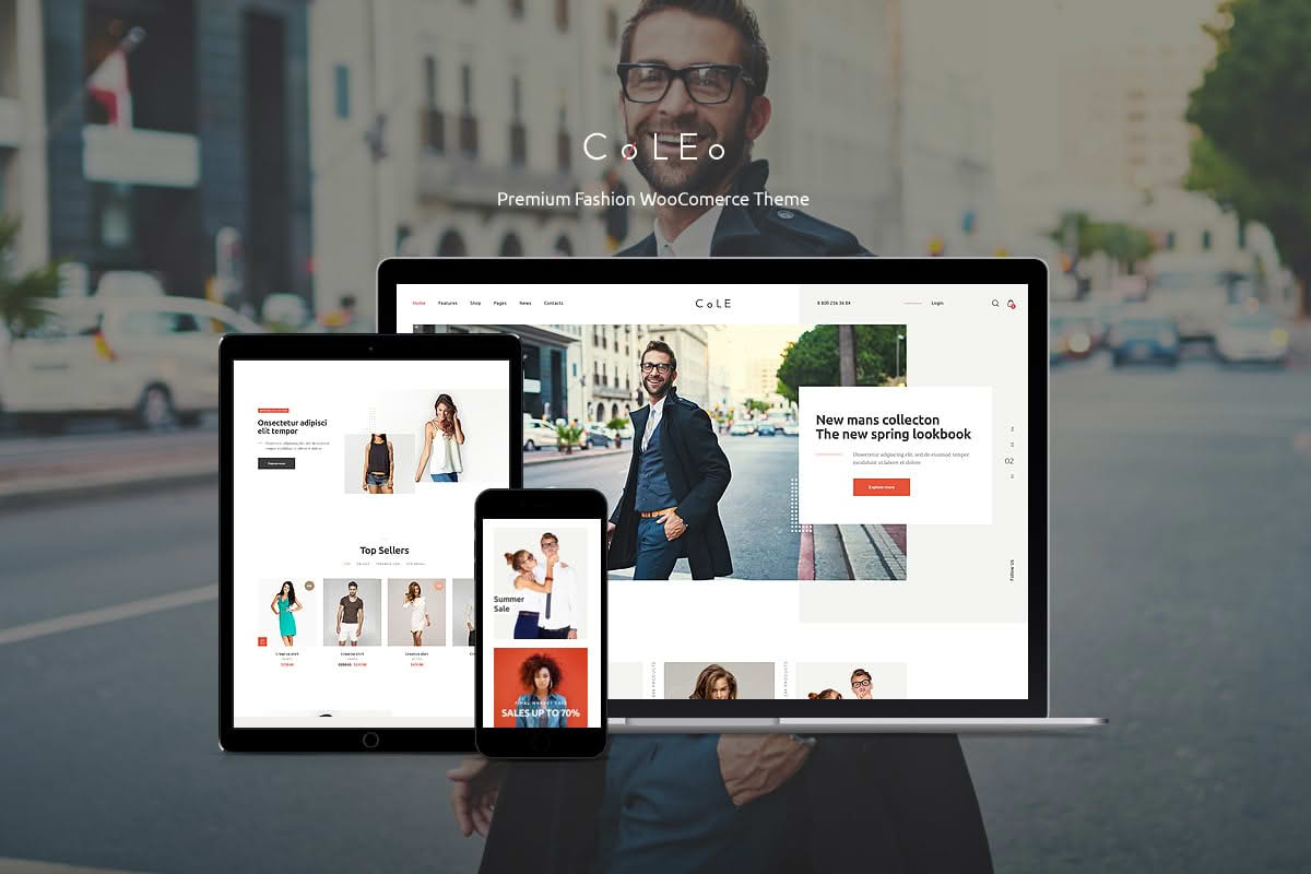 Download Coleo | A Stylish Fashion Clothing Store WordPress Theme GPL WordPress Plugin