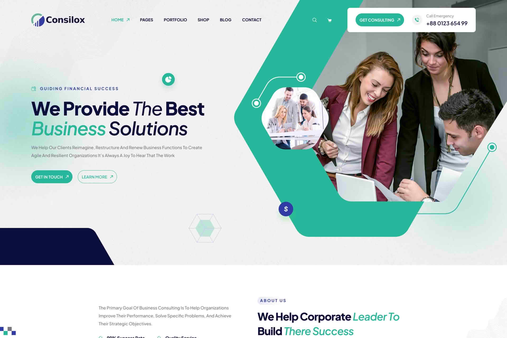 Download Consilox - Consulting Business WordPress Theme GPL WordPress Plugin