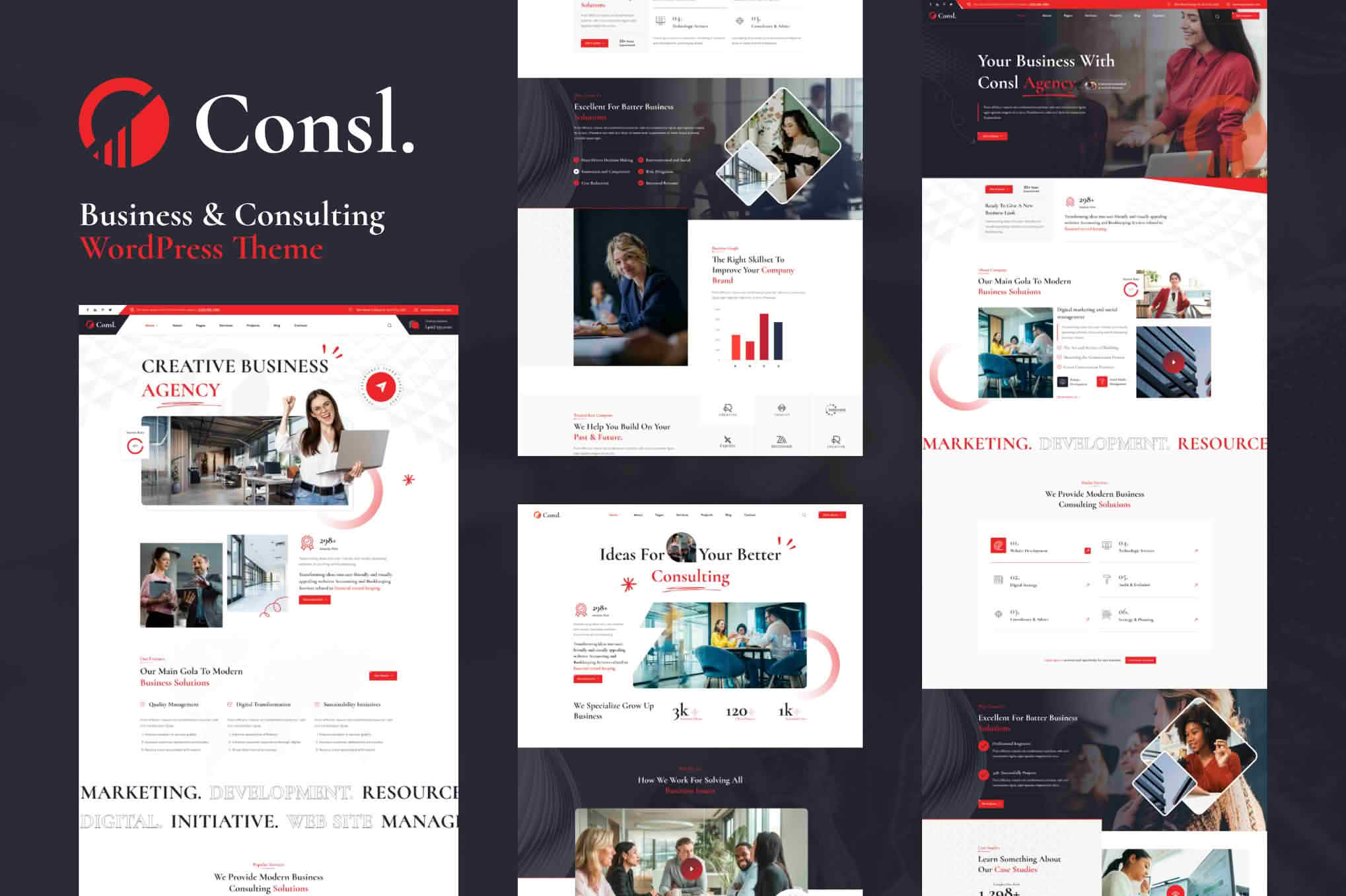 Download Consl - Consulting Business WordPress Theme GPL WordPress Plugin