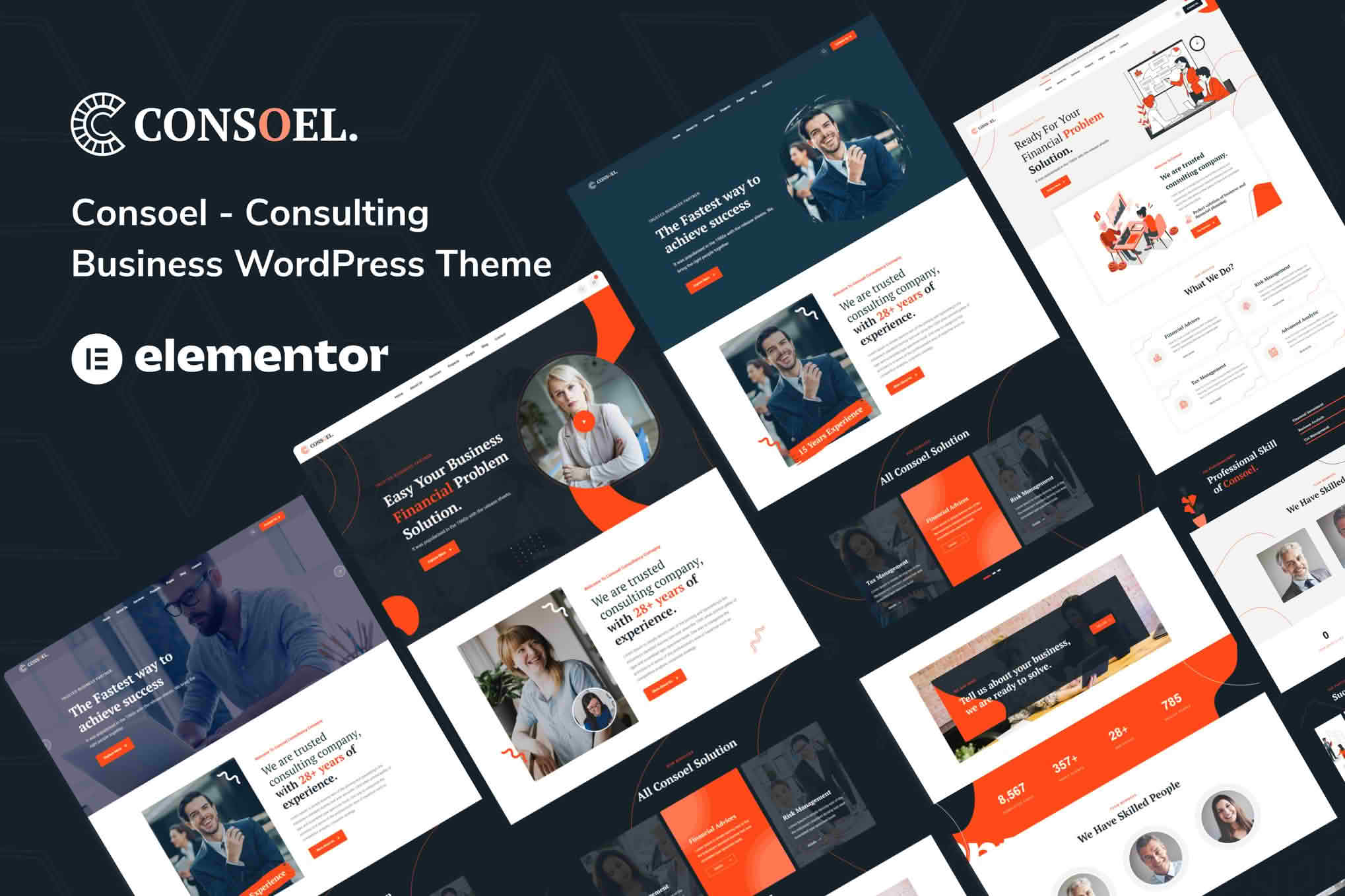 Download Consoel - Consulting Business WordPress Theme GPL WordPress Plugin