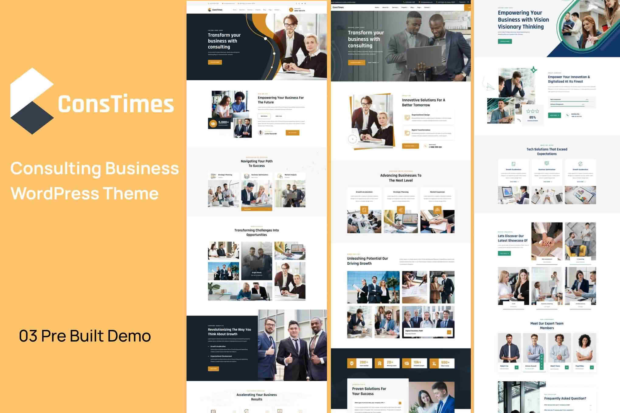 Download ConsTimes - Consulting Business WordPress Theme GPL WordPress Plugin