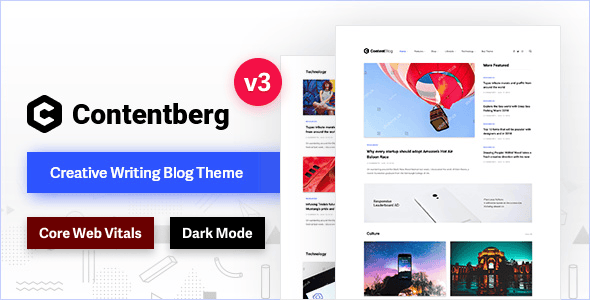 Download Contentberg Blog - Content Marketing Blog GPL WordPress Plugin