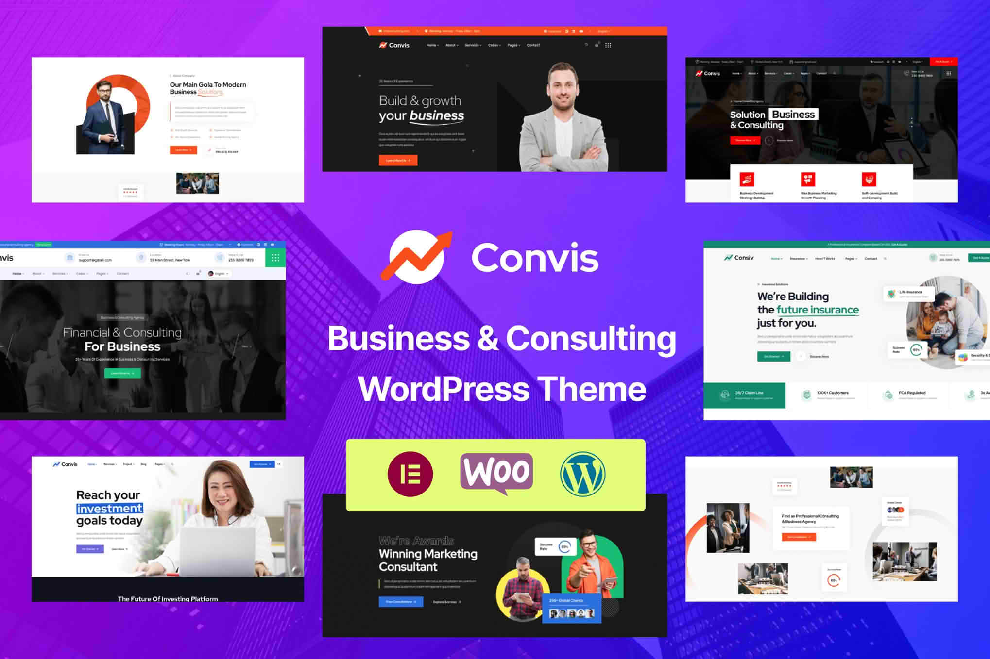 Download Convis - Consulting Business Elementor WordPress Theme GPL WordPress Plugin
