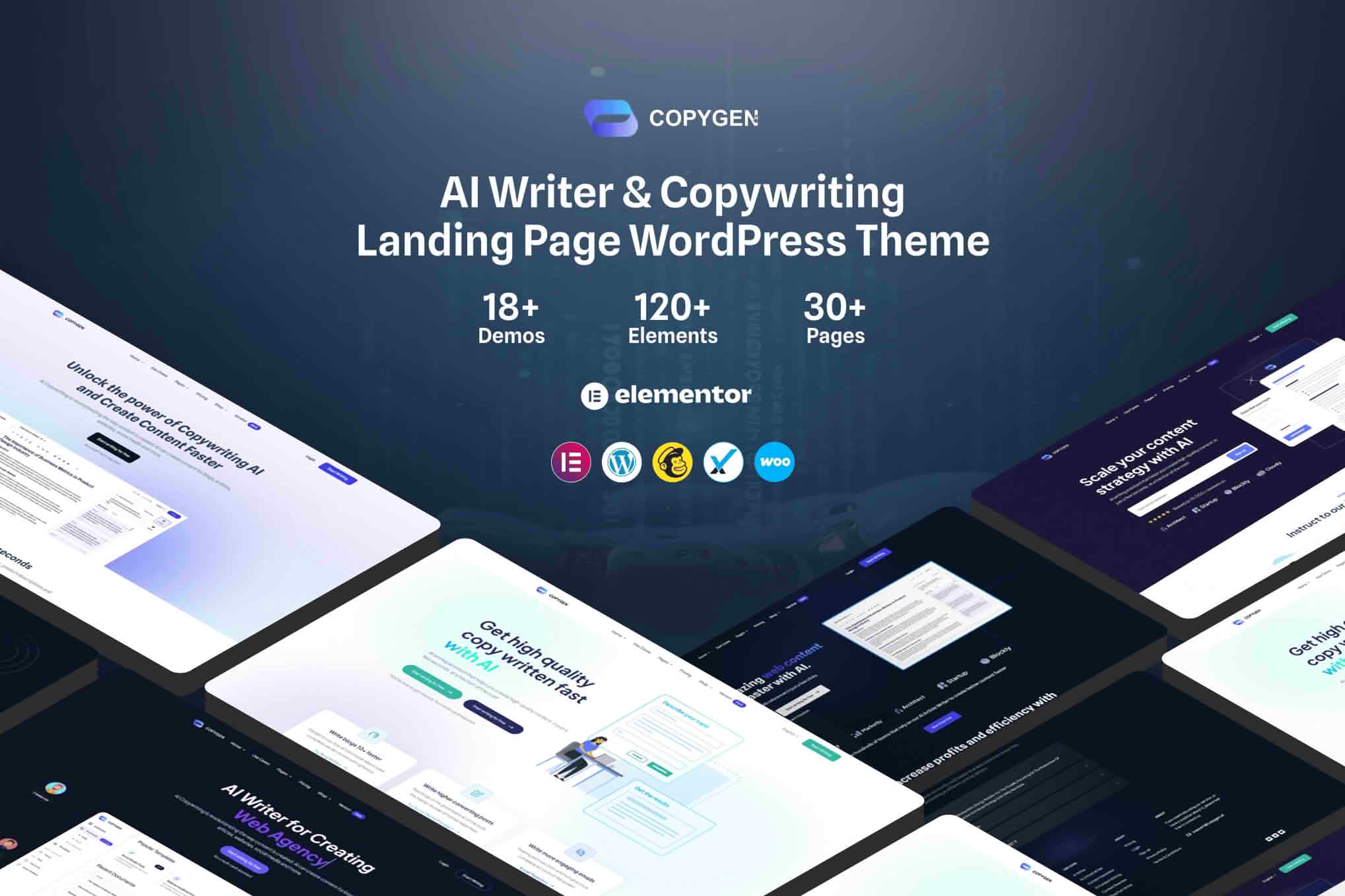 CopyGen - AI Writer & Copywriting WordPress Theme