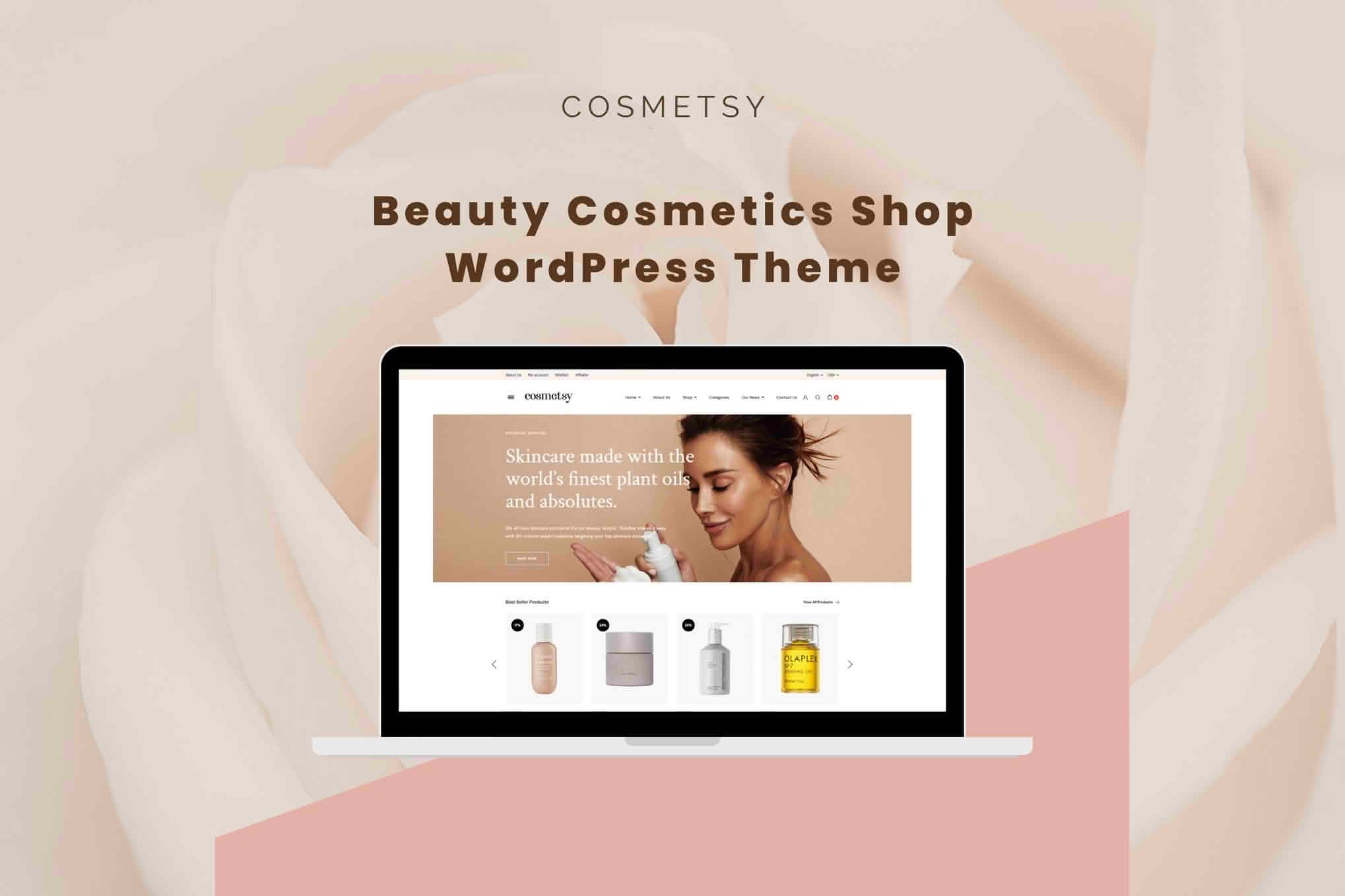 Cosmetsy - Beauty Cosmetics Shop Theme