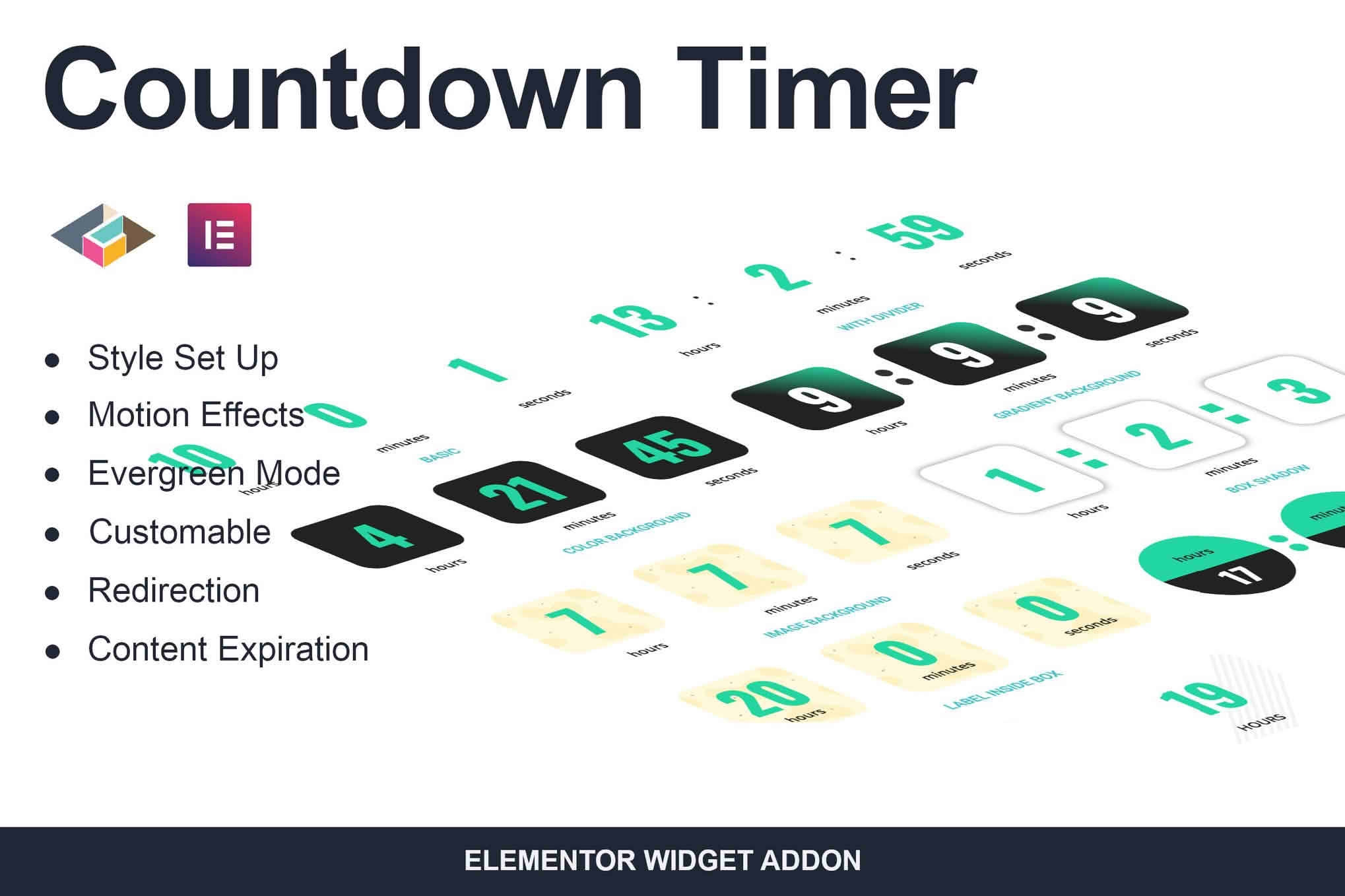Download Countdown Timer Elementor Page Builder Addon