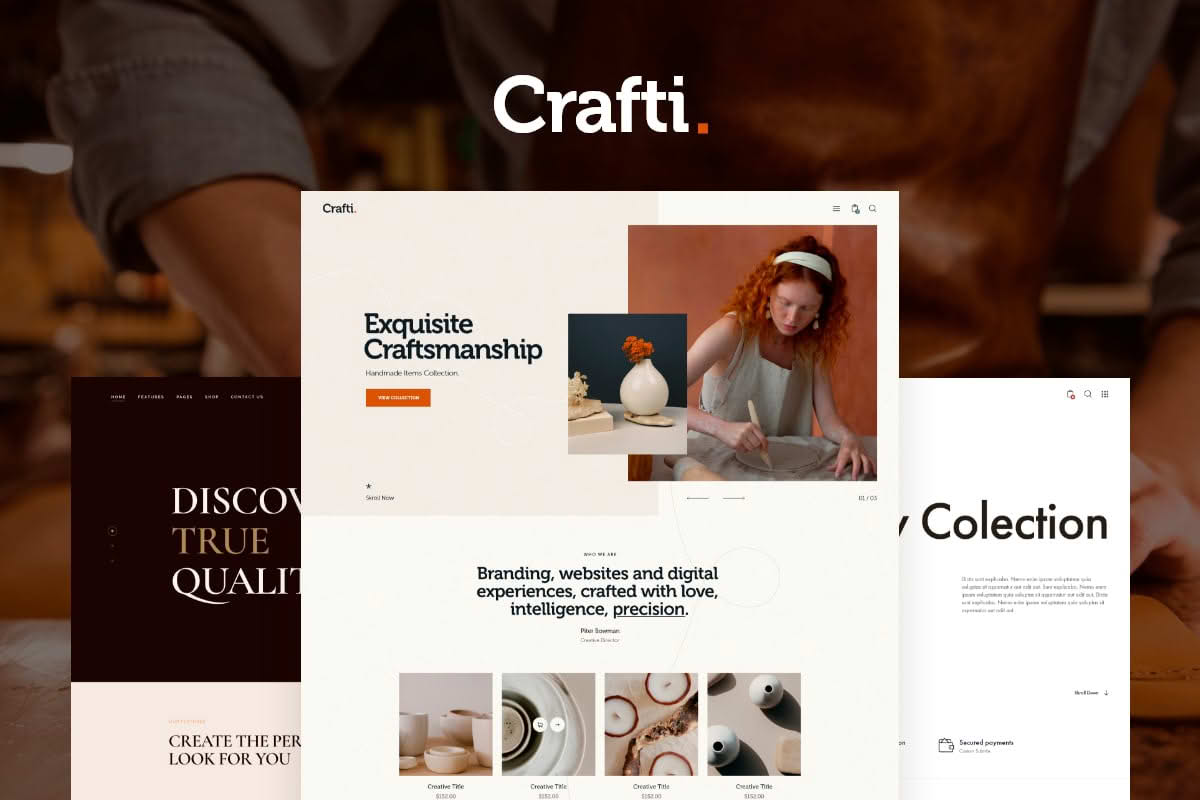 Download Crafti - Handmade Store WordPress Theme GPL WordPress Plugin