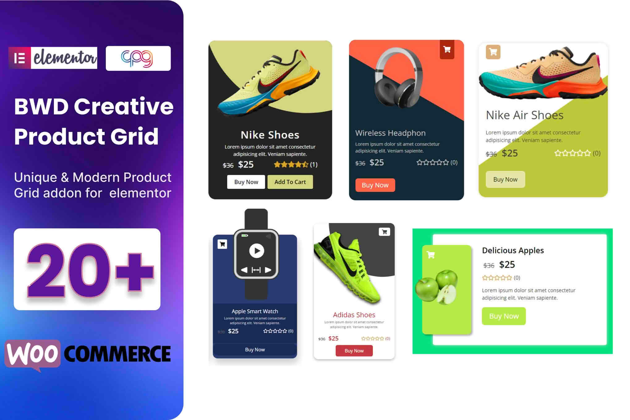 Download WooCommerce Product Grid addon for elementor