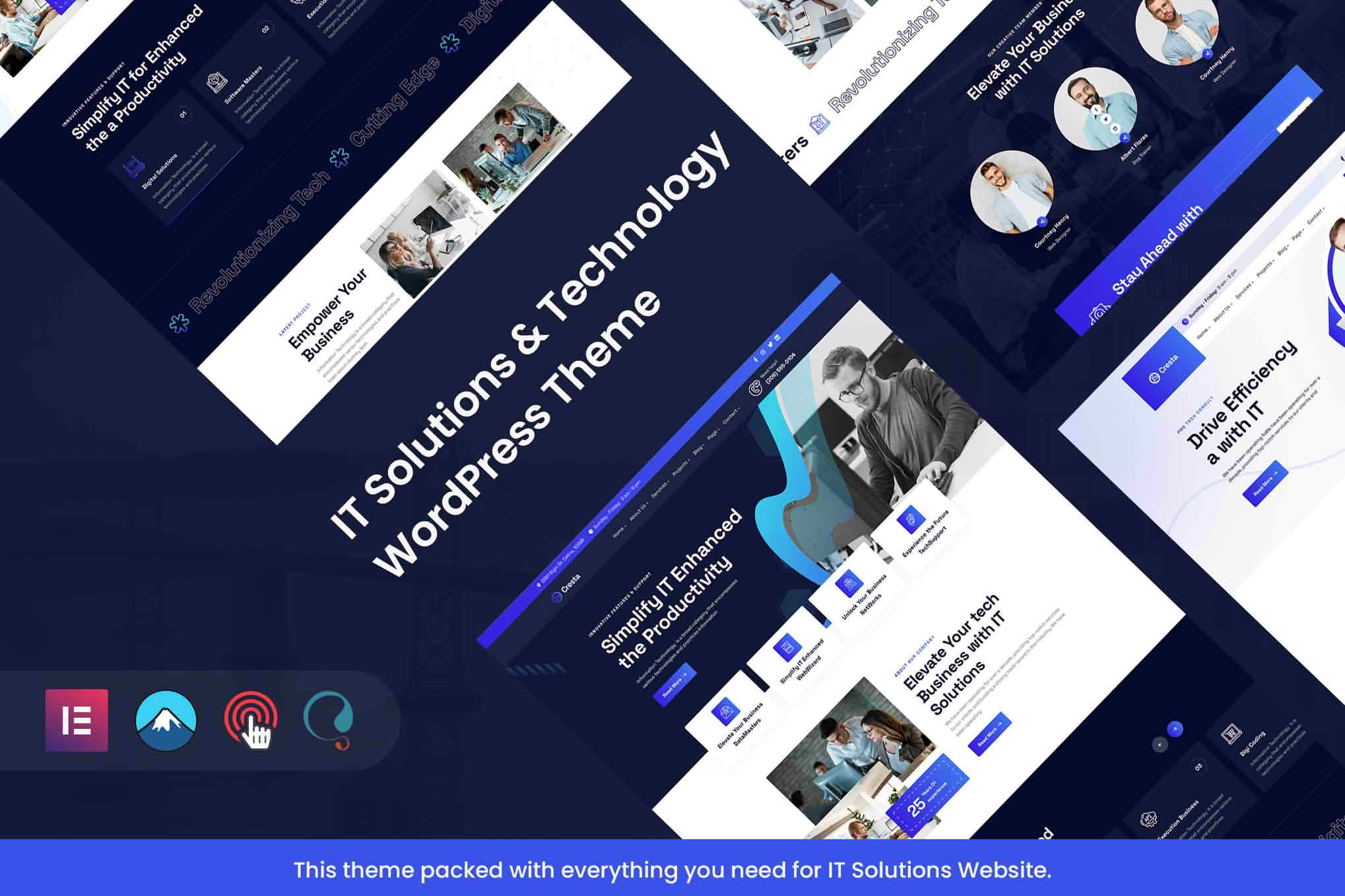 Download Cresta - IT Solutions & Technology WordPress Theme GPL WordPress Plugin