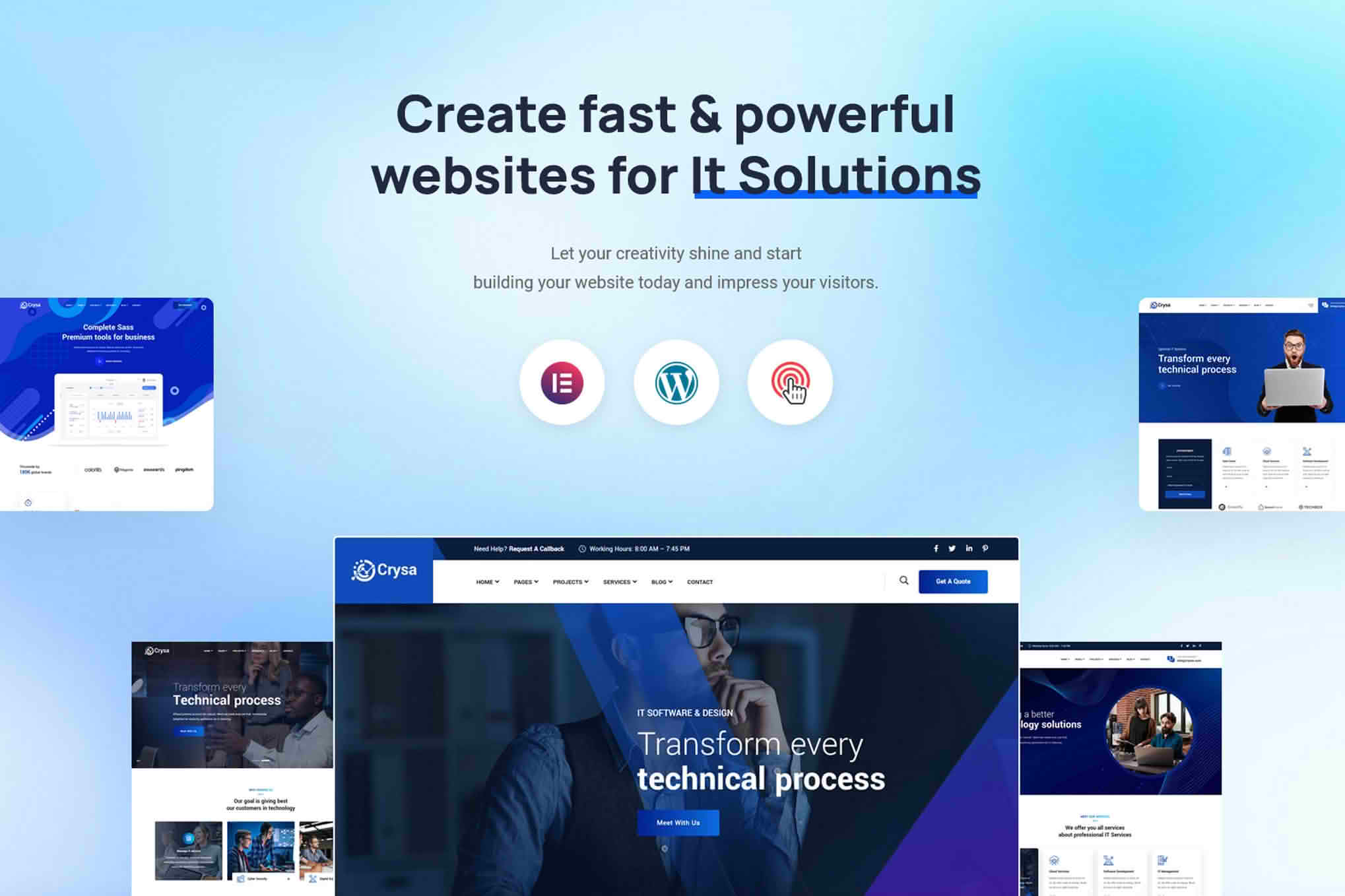 Download Crysa - IT Solutions WordPress GPL WordPress Plugin
