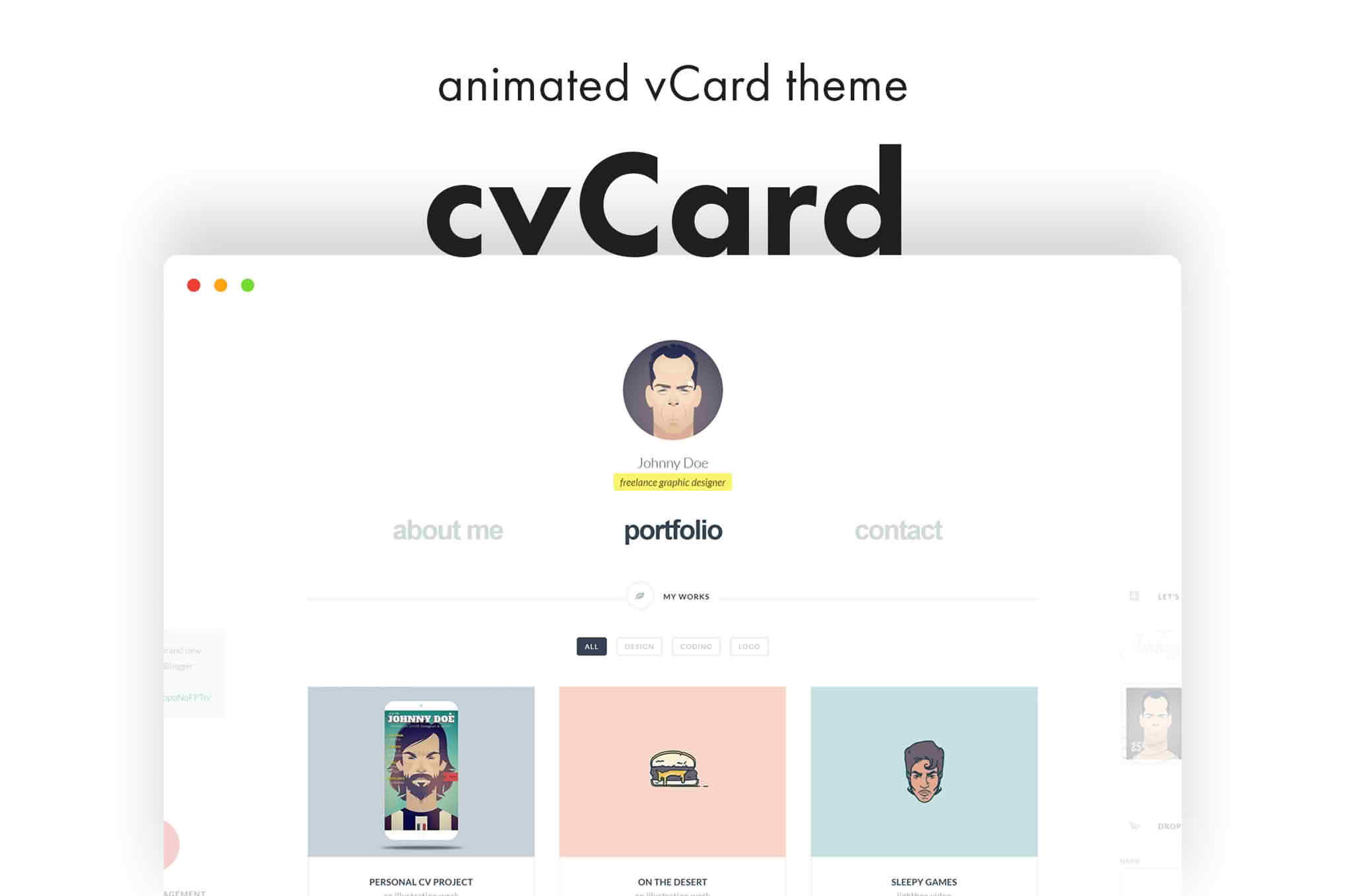 Download cvCard WP - Responsive WordPress Resume Theme GPL WordPress Plugin