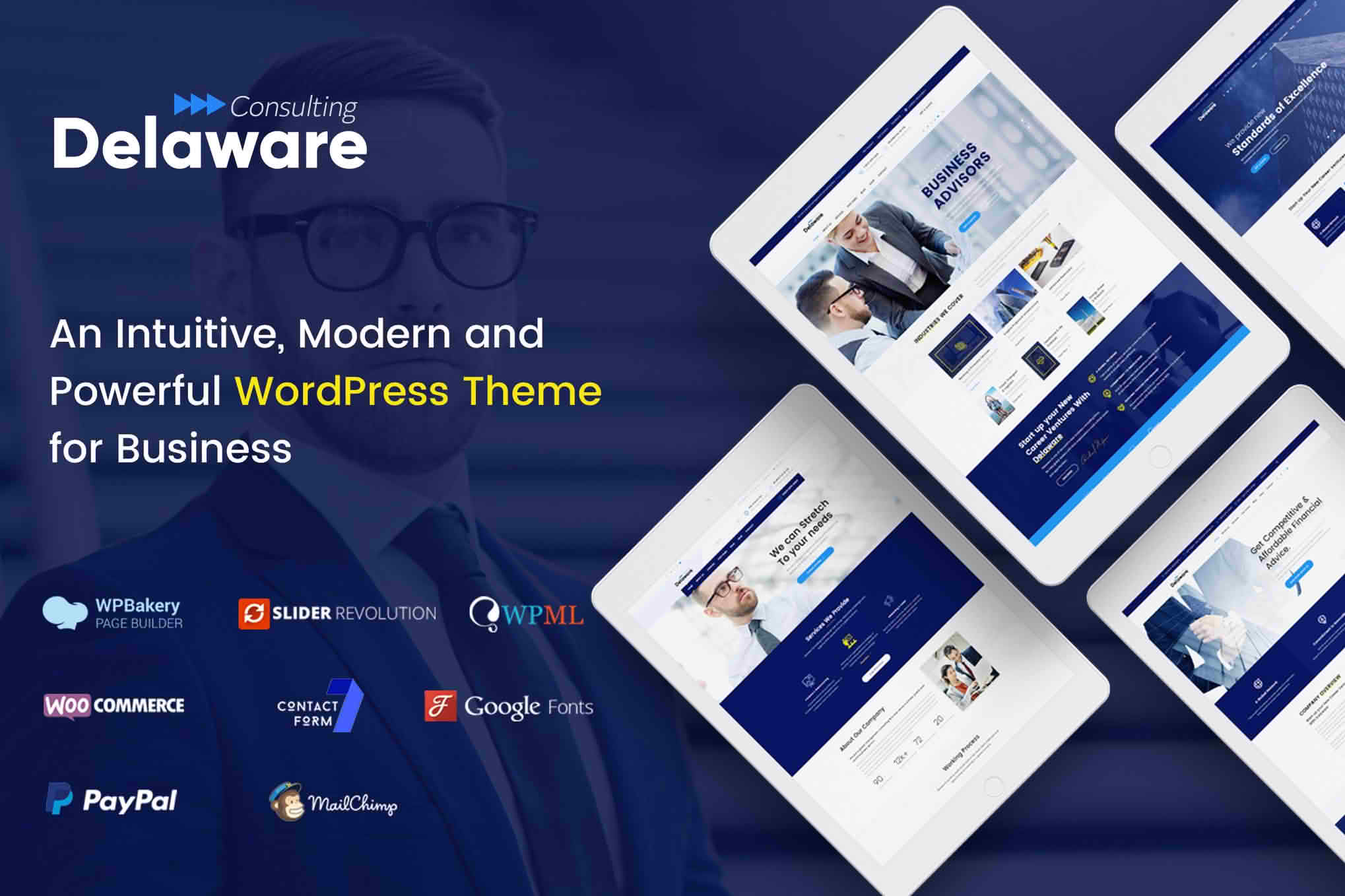 Download Delaware - Consulting and Finance WordPress Theme GPL WordPress Plugin