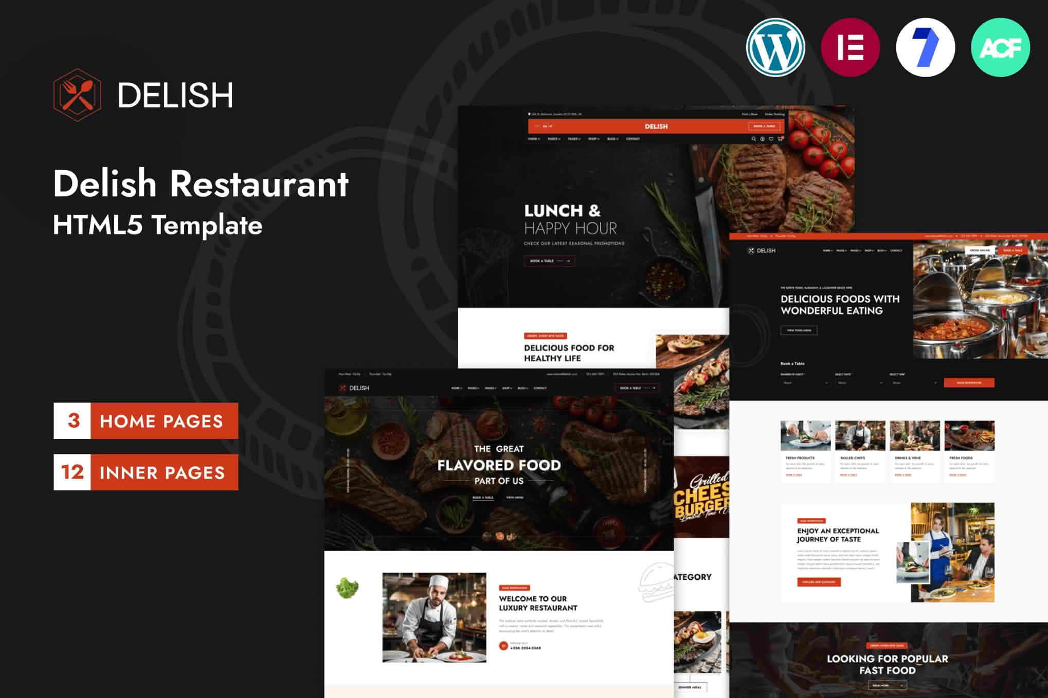 Download Delish – Restaurant & Cafe WordPress Theme GPL WordPress Plugin