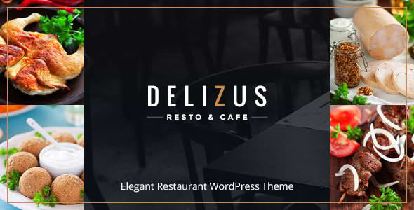 Download Delizus | Restaurant Cafe WordPress Theme GPL WordPress Plugin