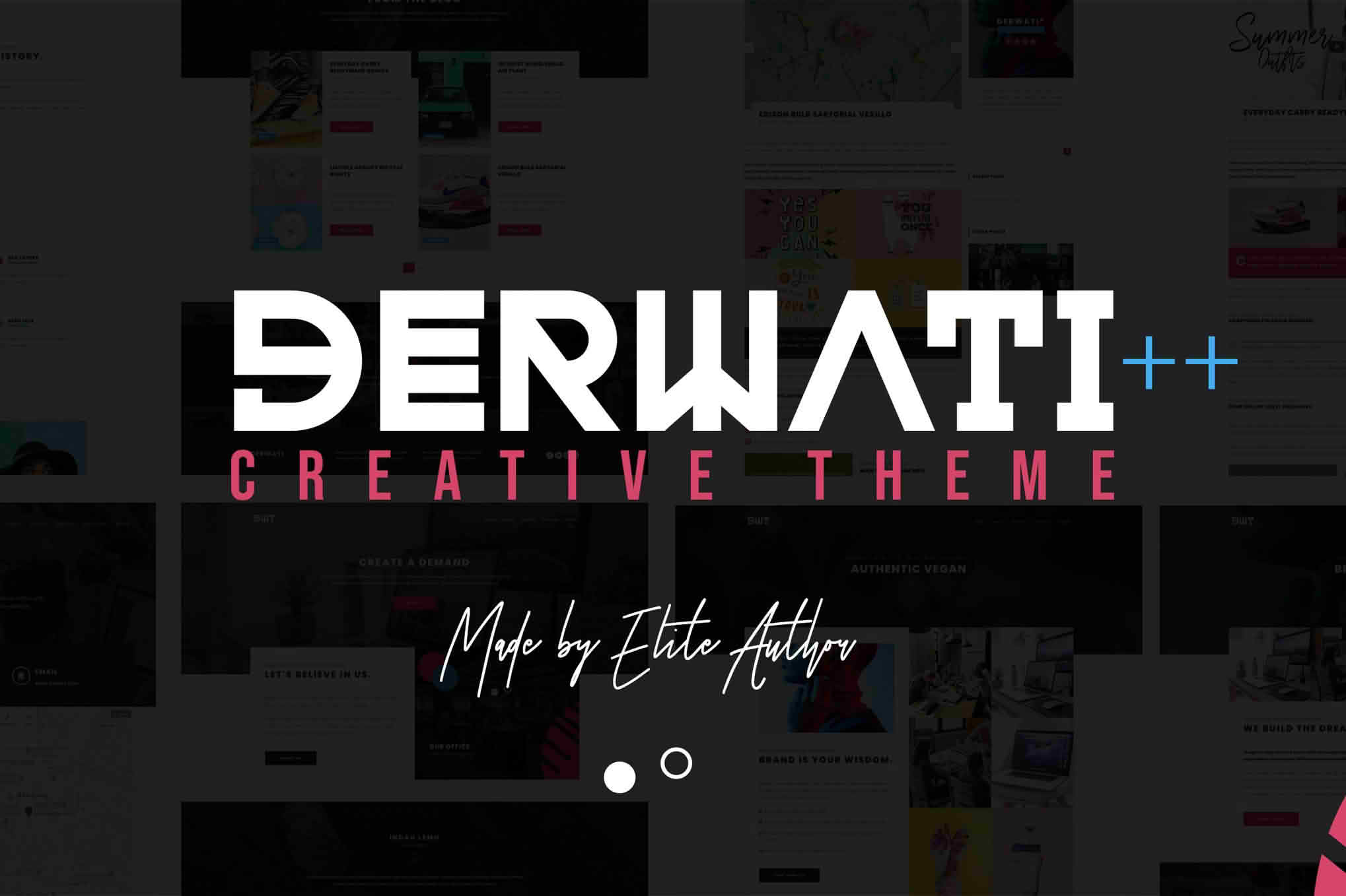 Download Derwati - Trendy & Creative Portfolio Theme GPL WordPress Plugin