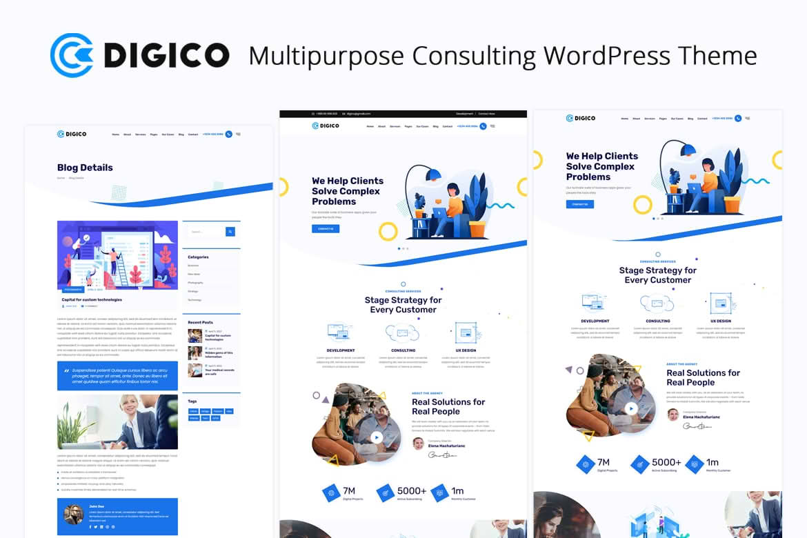 Download Digico - Multipurpose Consulting WordPress Theme GPL WordPress Plugin