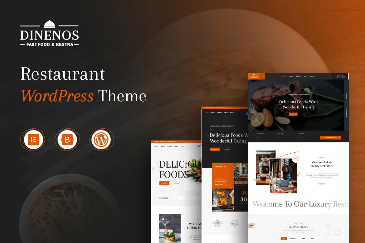 Download Dinenos - Restaurant WordPress Theme GPL WordPress Plugin