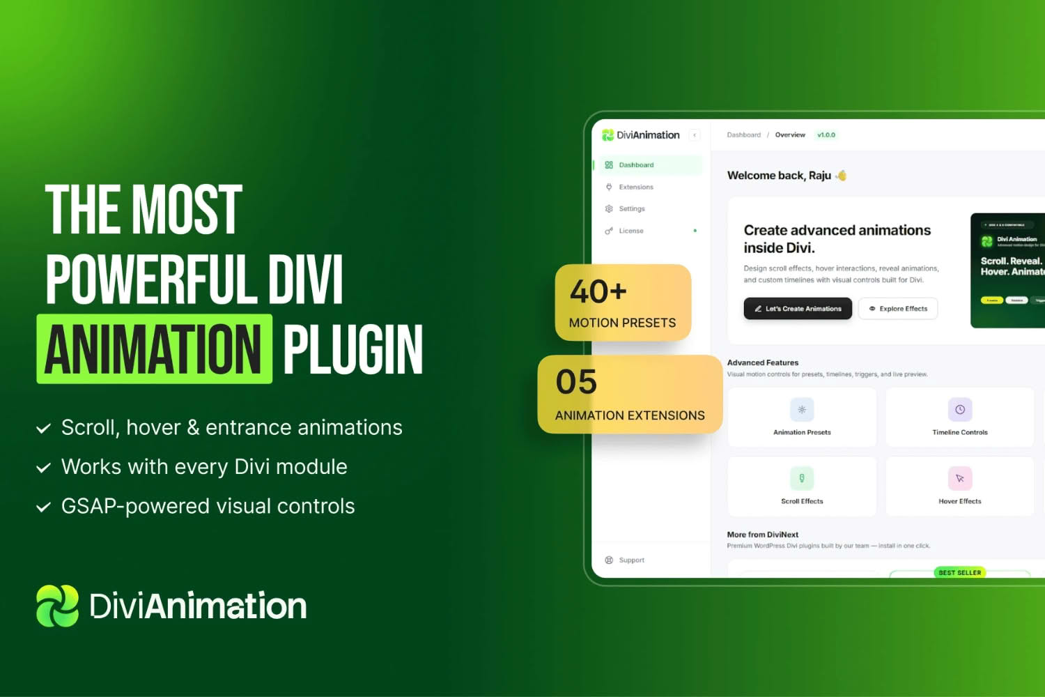 Divi Animation