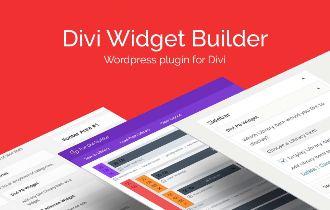 Divi Widget Builder