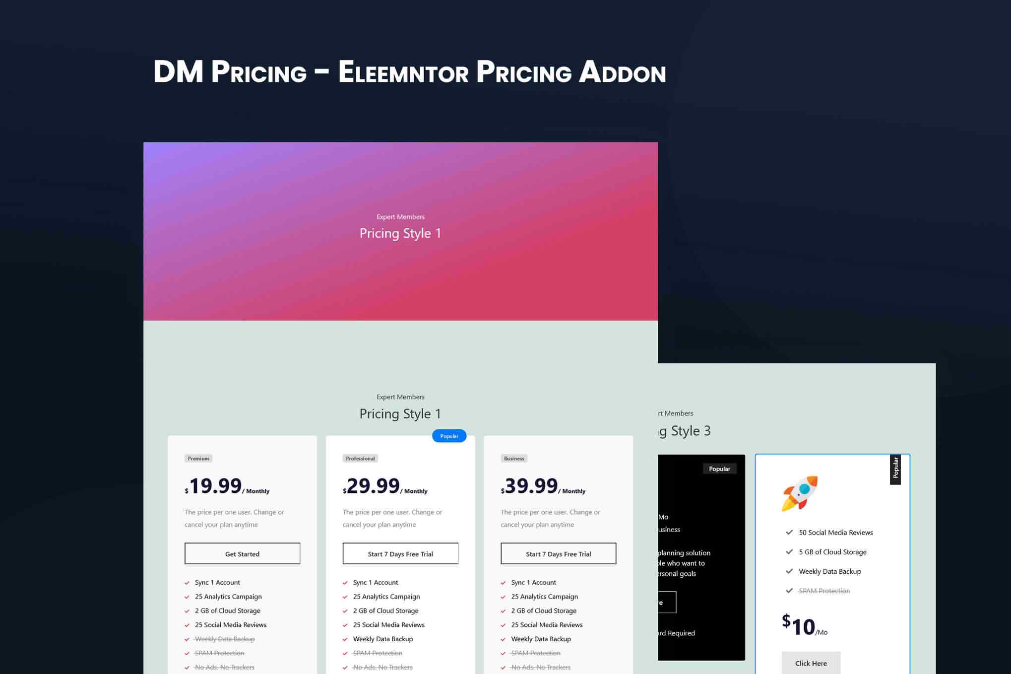 Download DM Pricing