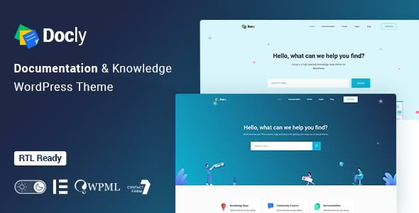 Download Docly - Documentation & Knowledge Base Theme GPL WordPress Plugin