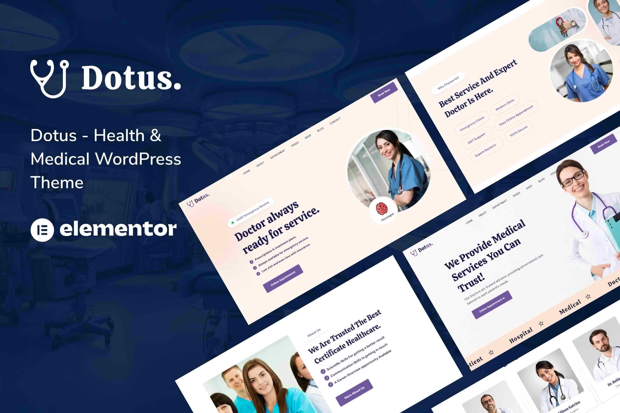Download Dotus - Health & Medical WordPress Theme GPL WordPress Plugin