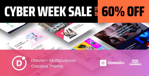 Download Draven - Multipurpose Creative Theme GPL WordPress Plugin