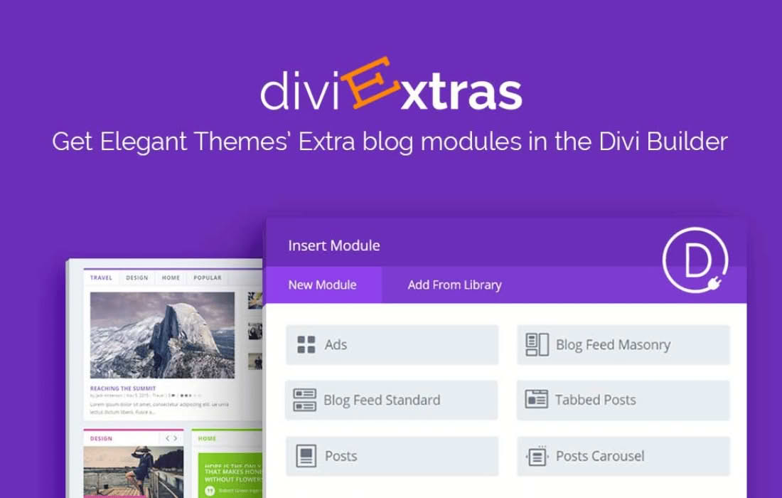 Download Divi Extras