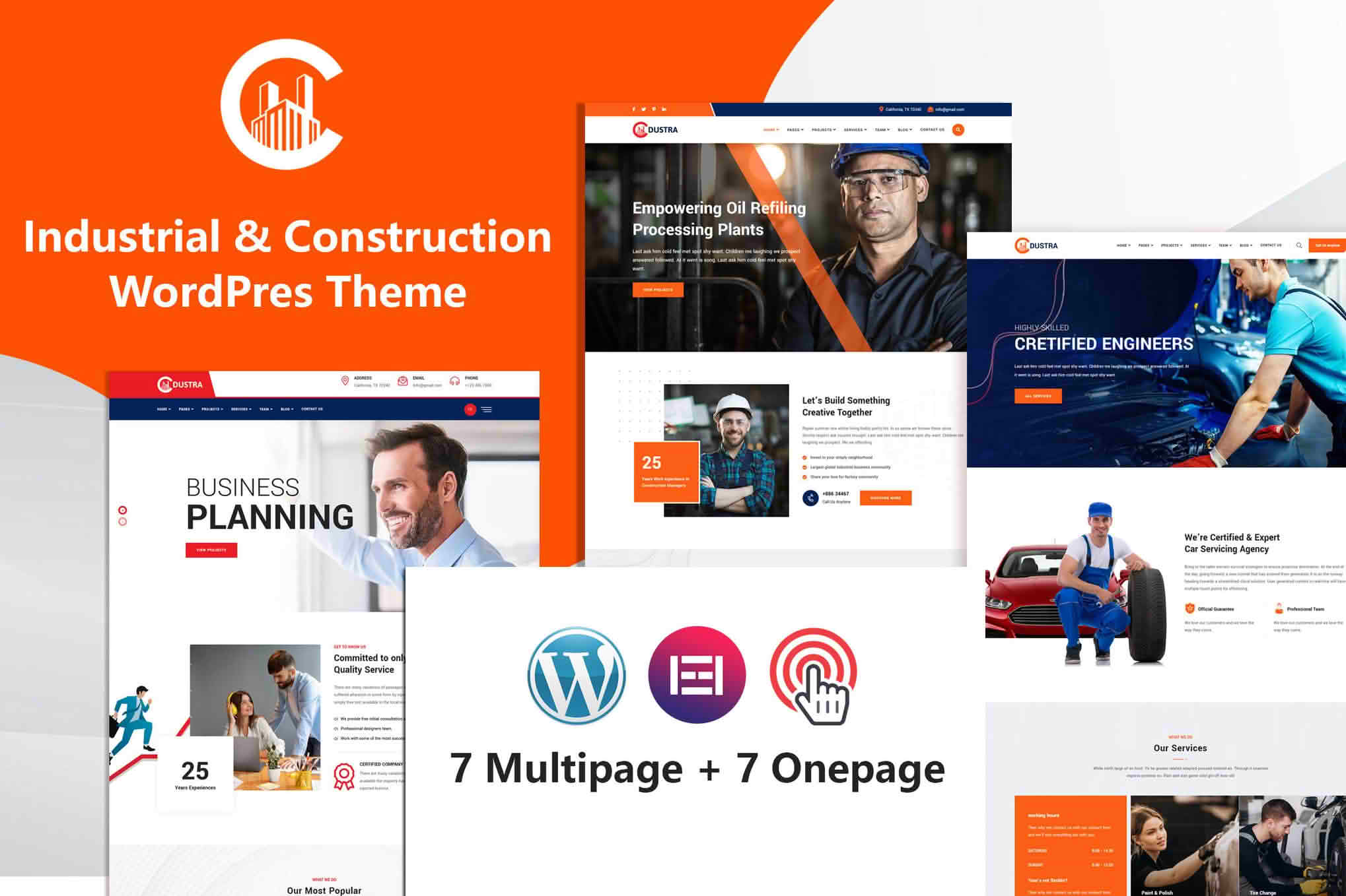 Download Dustra Factory Industrial WordPress GPL WordPress Plugin