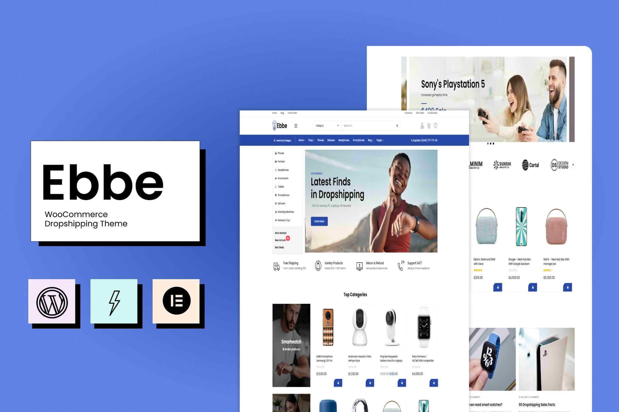 Download Ebbe - WooCommerce Dropshipping Theme GPL WordPress Plugin