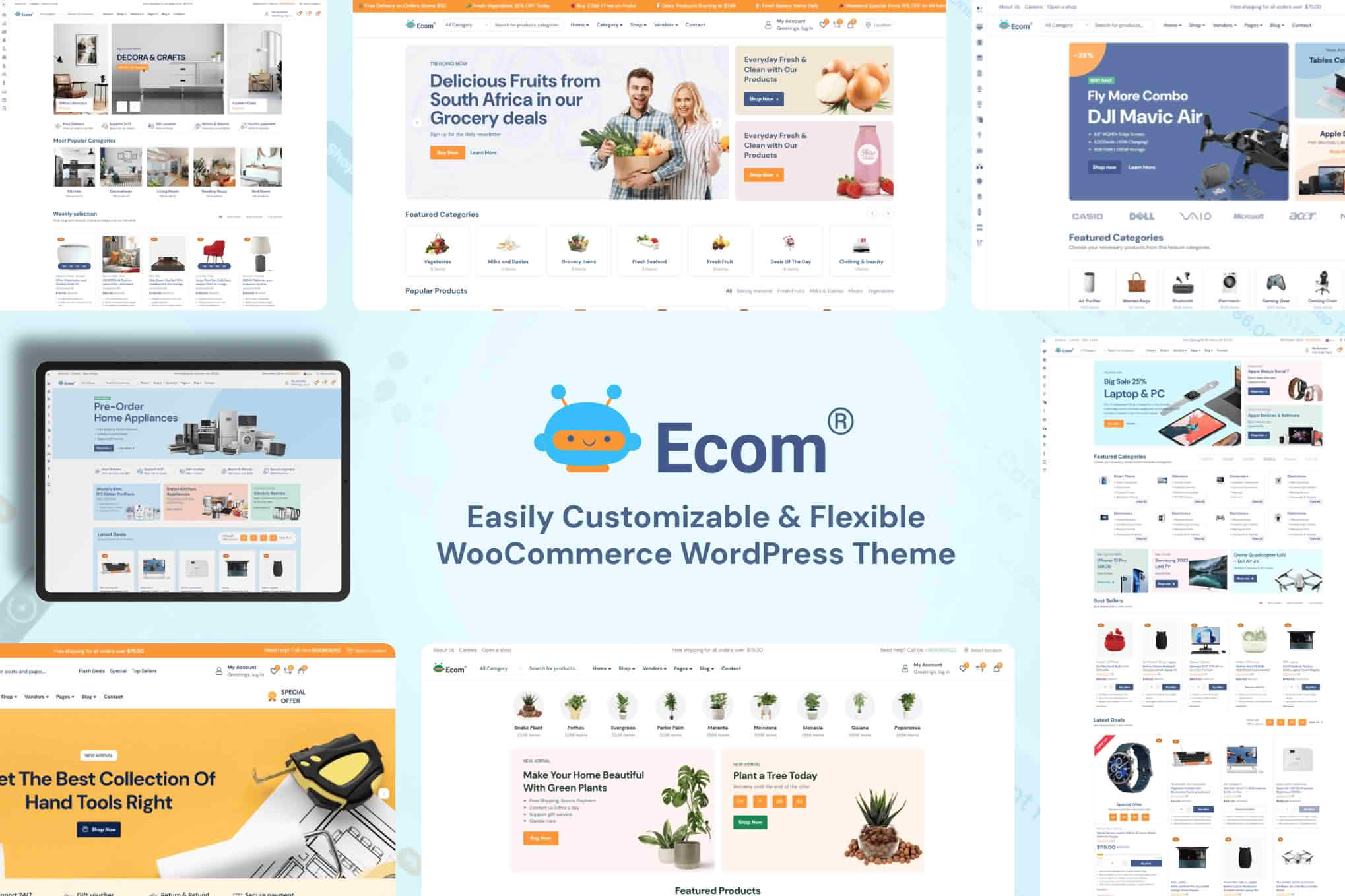 Ecom - Multipurpose WooCommerce WordPress Theme