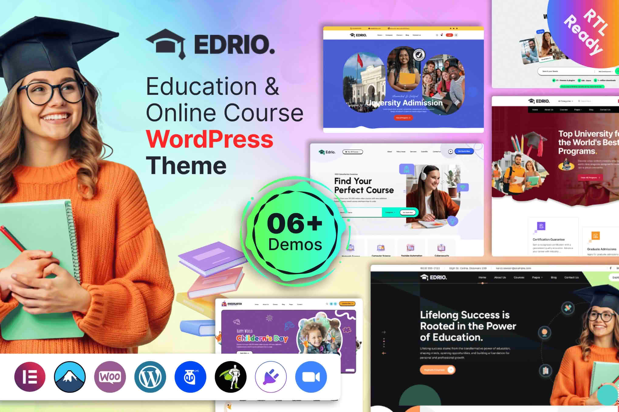 Download Edrio - Education & Online Course WordPress Theme GPL WordPress Plugin