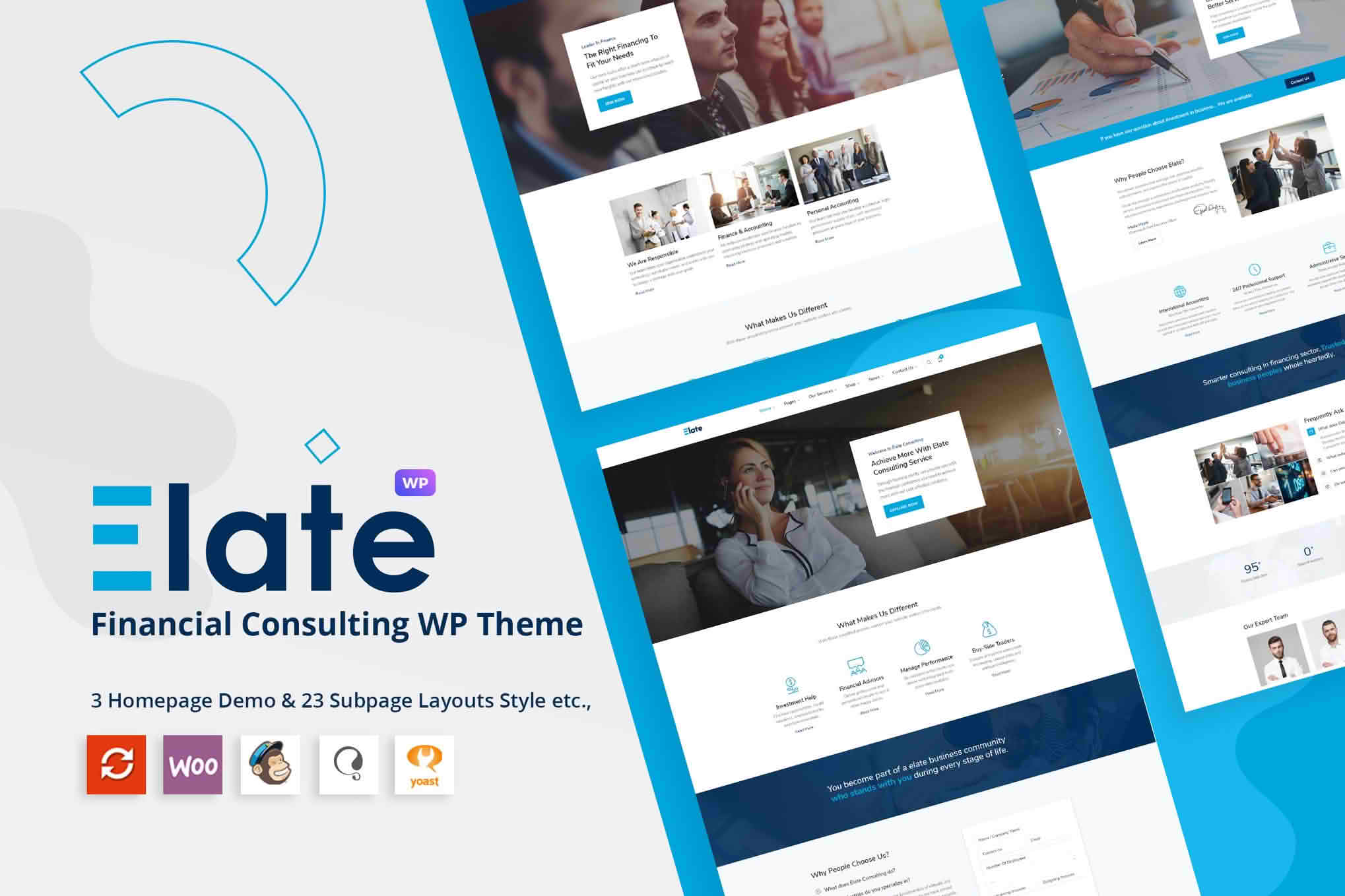 Download Elate | Financial Consulting WordPress Theme GPL WordPress Plugin